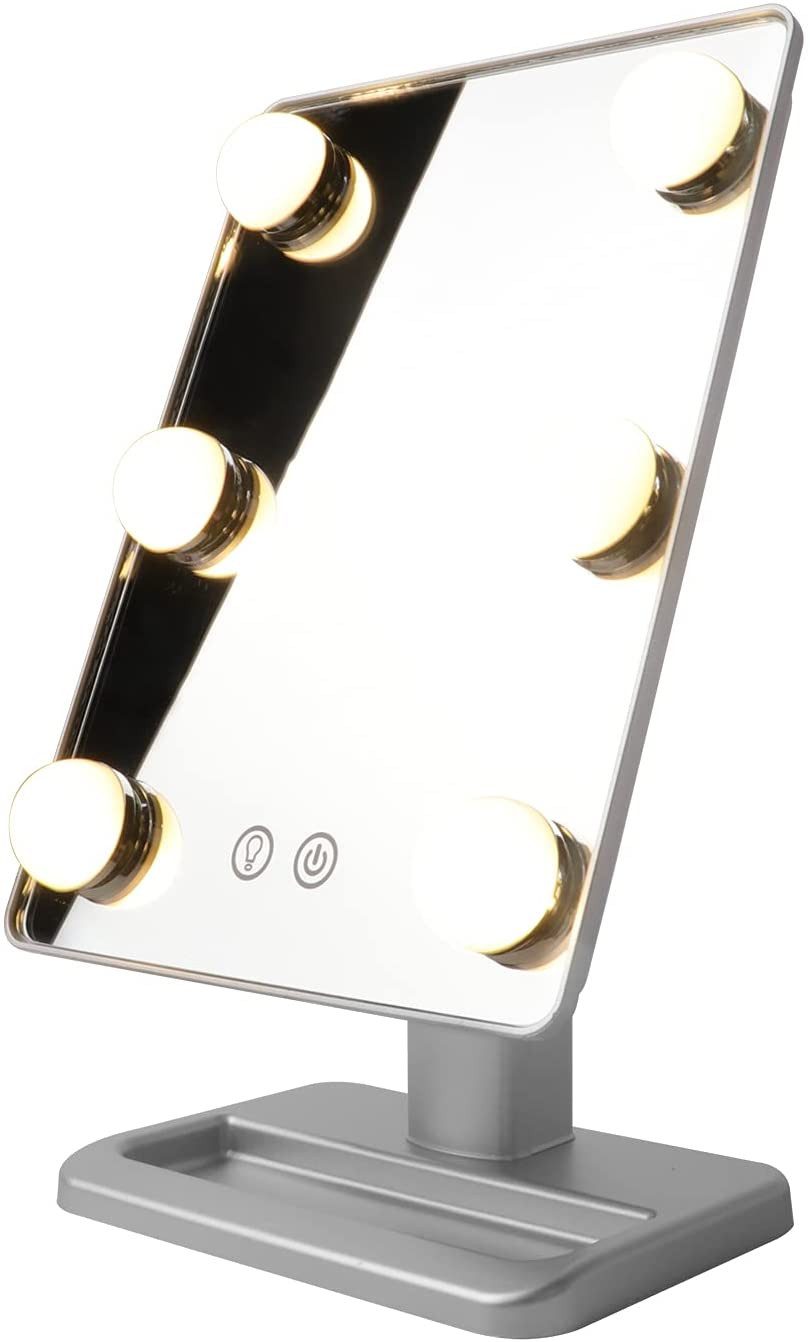 BIGTREE Kosmetikspiegel Make-up Schminkspiegel Mit Licht (1-St) günstig online kaufen