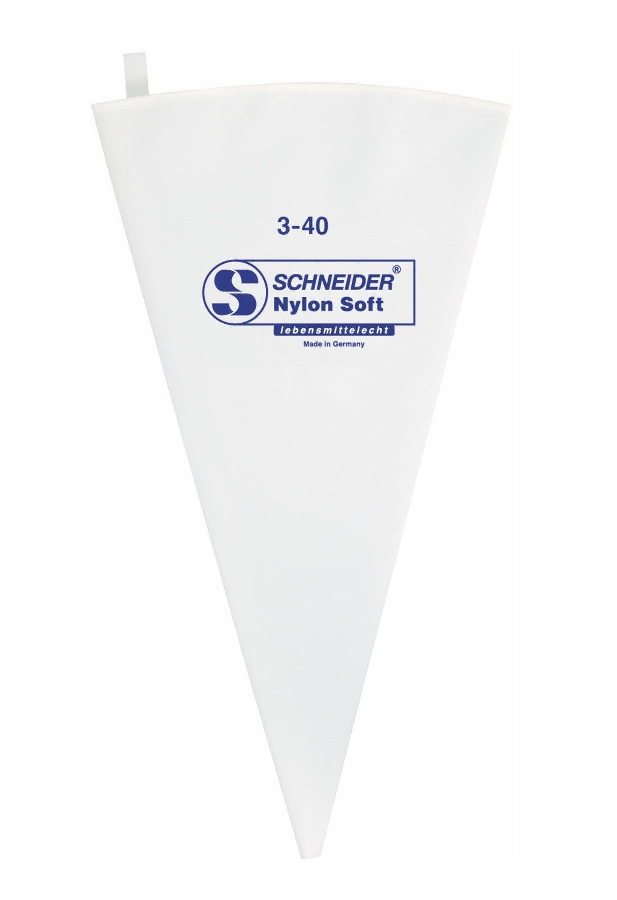 Schneider GmbH Spritzbeutel Nylon Soft Mehrweg Undurchlässig mit Aufhänger