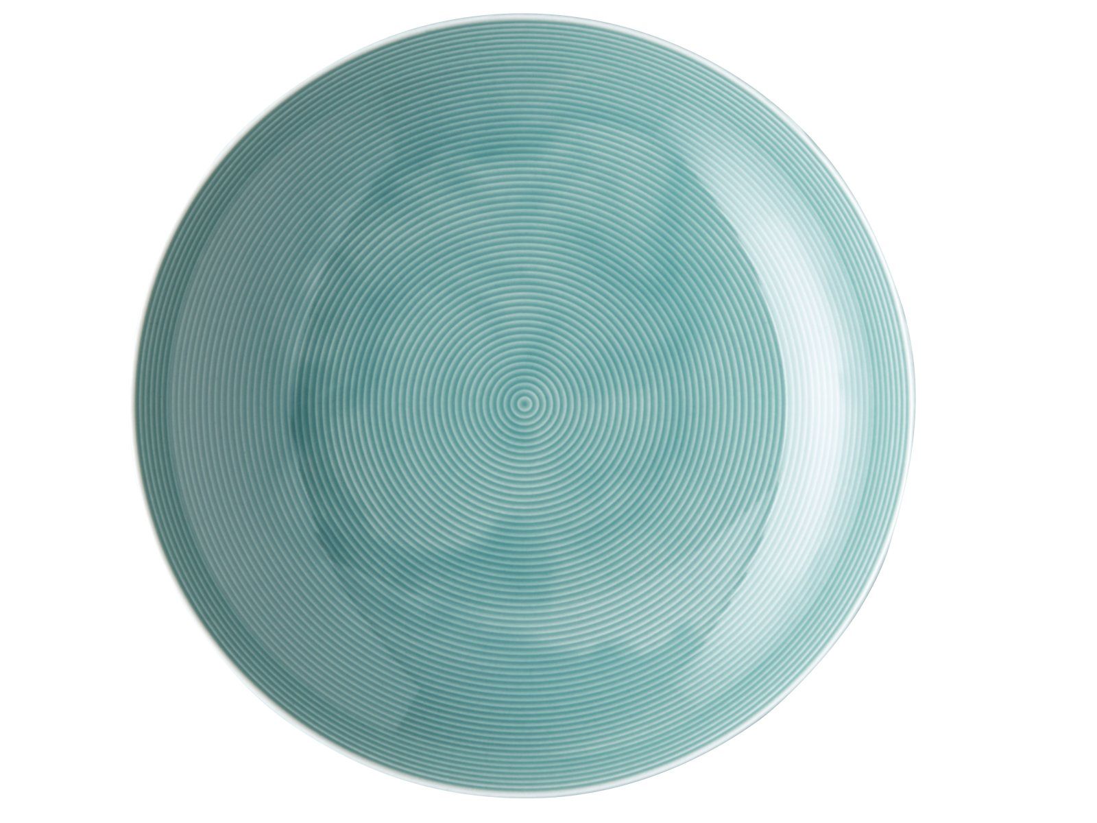 Thomas Porzellan Suppenteller Loft Colour Ice Blue Suppenteller 24 cm, Teller Tief – Bild 2 von 2