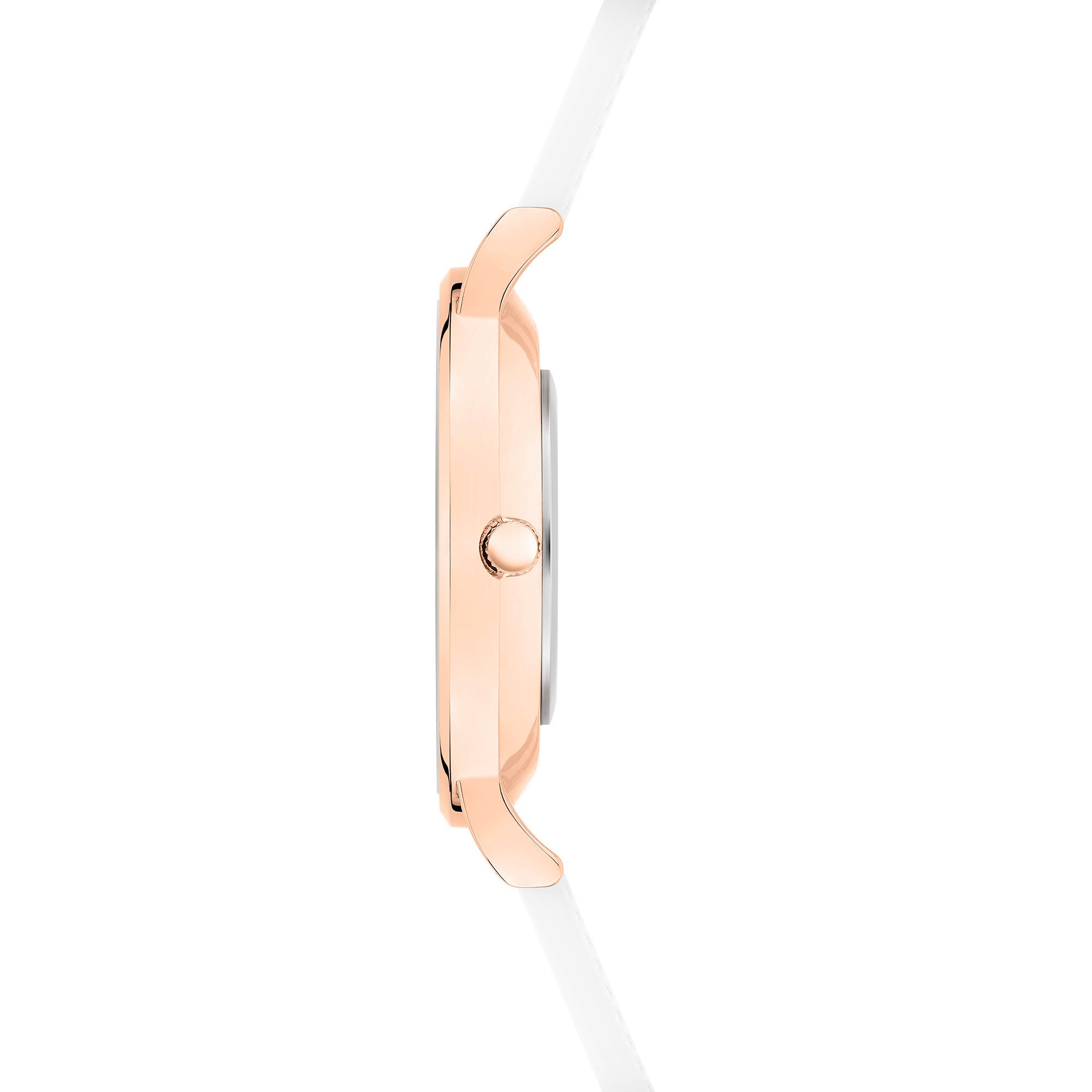 s.Oliver Quarzuhr Modern Statement SO-4483-PQ, Armbanduhr, Damenuhr, Silikonarmband, analog