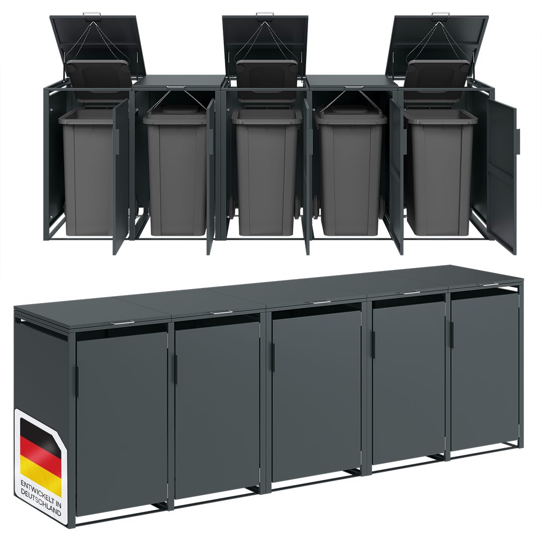 STEELSØN Mülltonnenbox Thoria (für 5 Tonnen günstig online kaufen