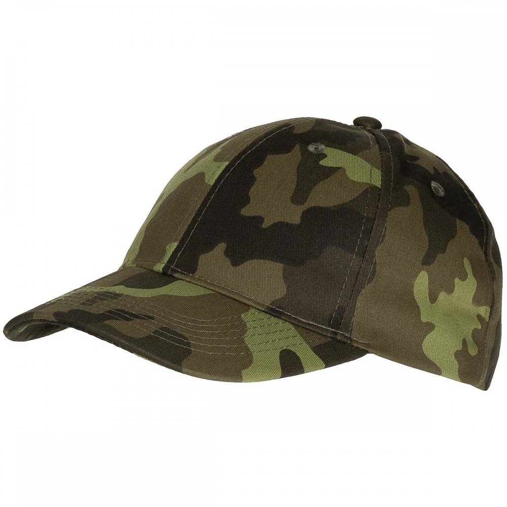 Belüftungslöcher 95 Baseball Cap, CZ mit MFH größenverstellbar tarn, Cap US M