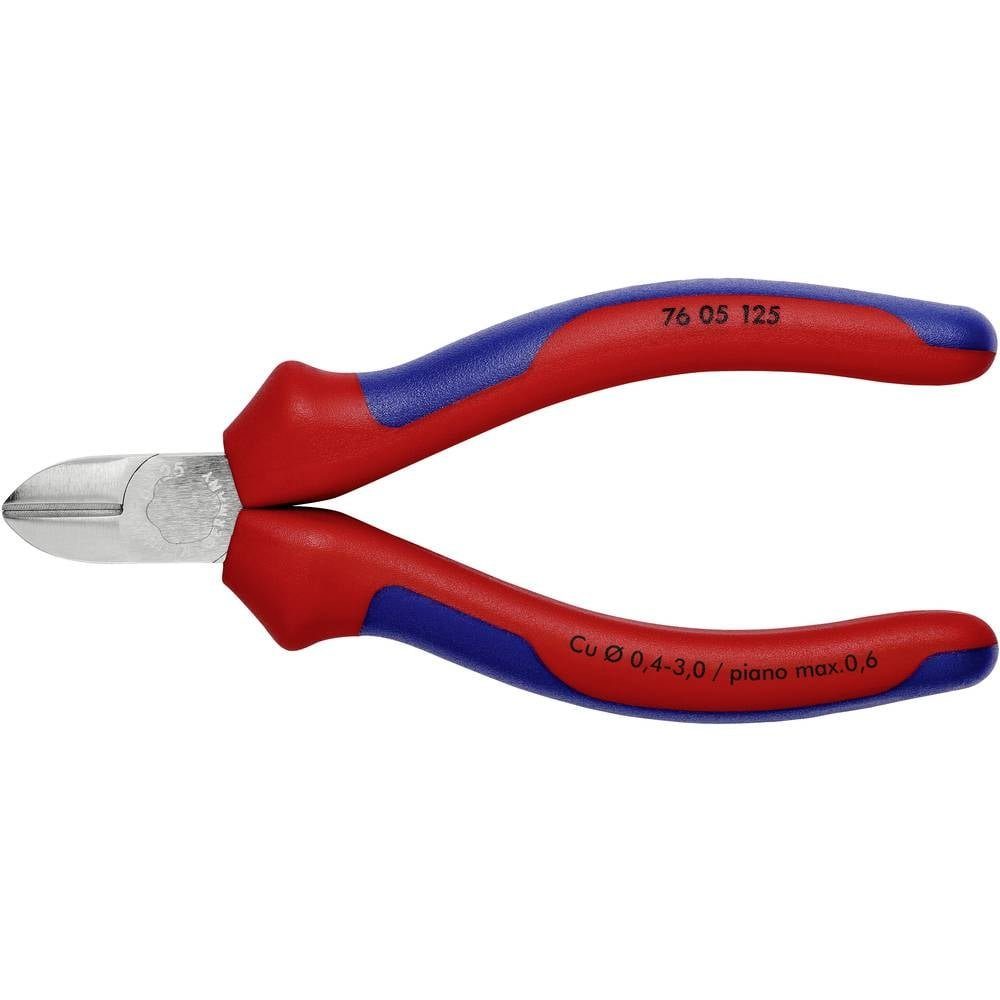 Knipex Seitenschneider Seitenschneider für Elektromechaniker 76 05 125, mit Facette