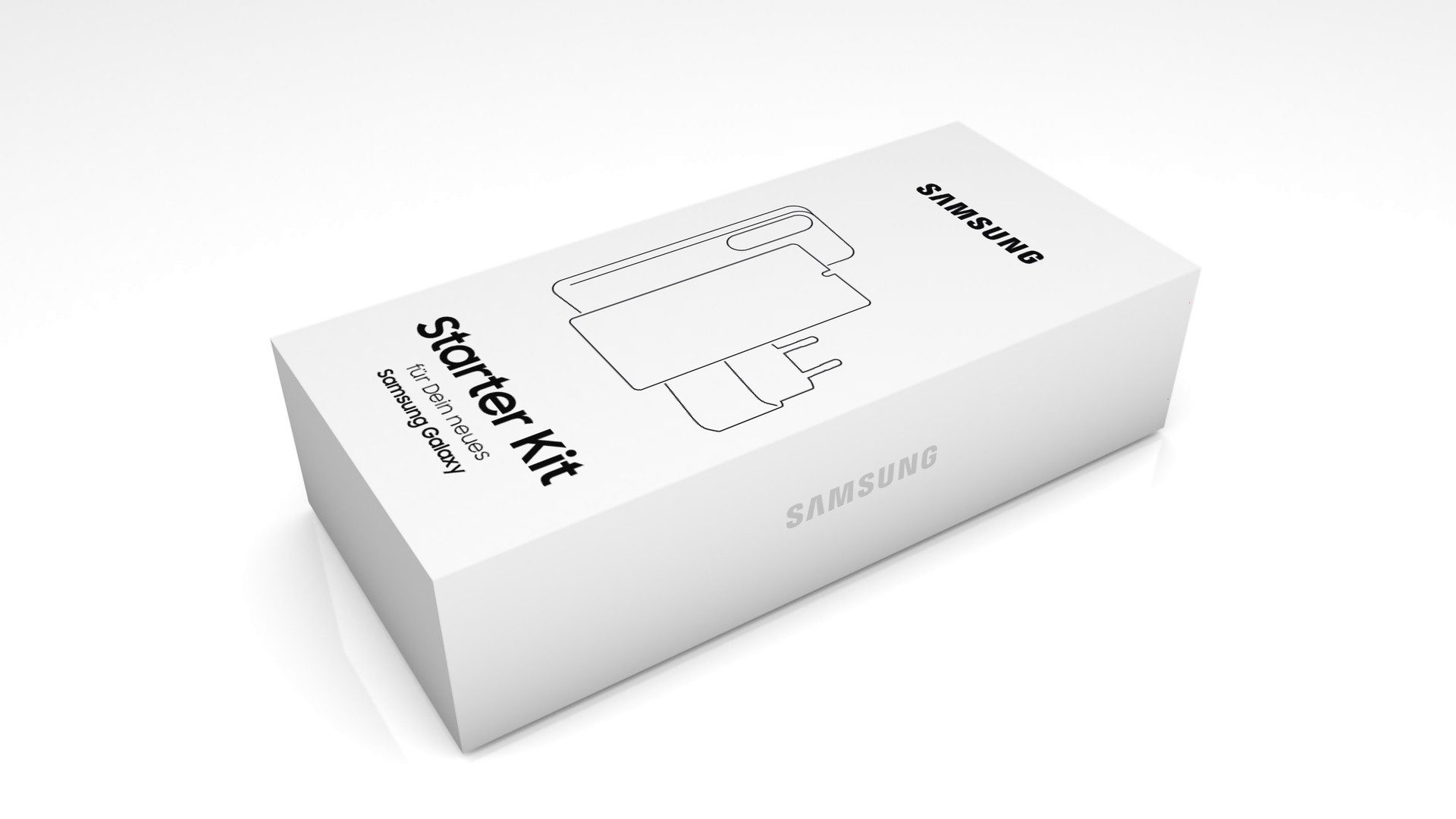 Samsung Starterkit für Galaxy S26 Ultra - Original Case + Glas + 25 W Charger USB-Ladegerät
