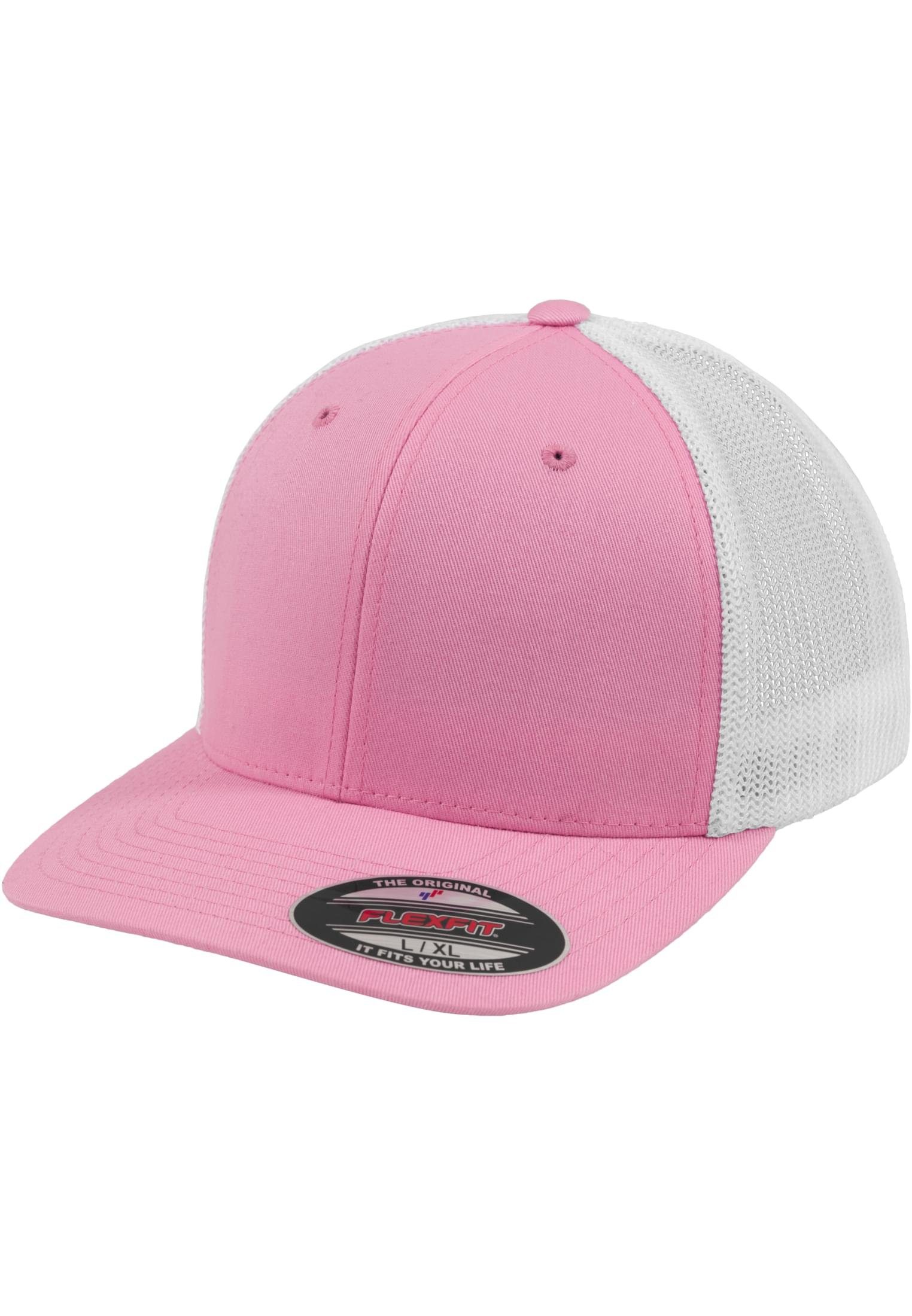 Flexfit Flex Cap 2-Tone pink/white Flexfit Trucker Accessoires Mesh