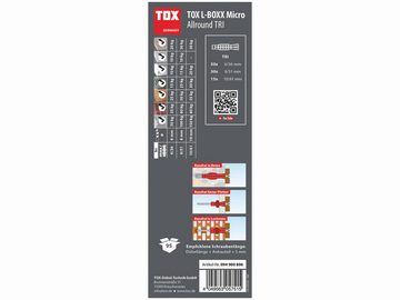 Tox Dübel-Set TOX L-Boxx Micro Allround Tri, 95-teilig