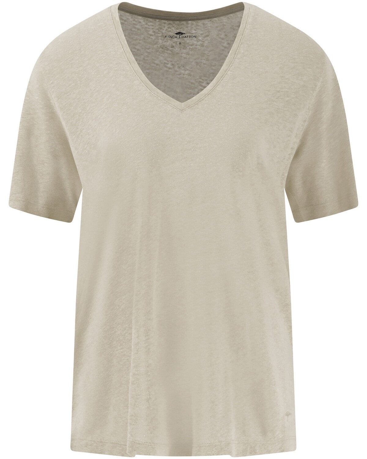 FYNCH-HATTON T-Shirt T-Shirt mit V-Ausschnitt