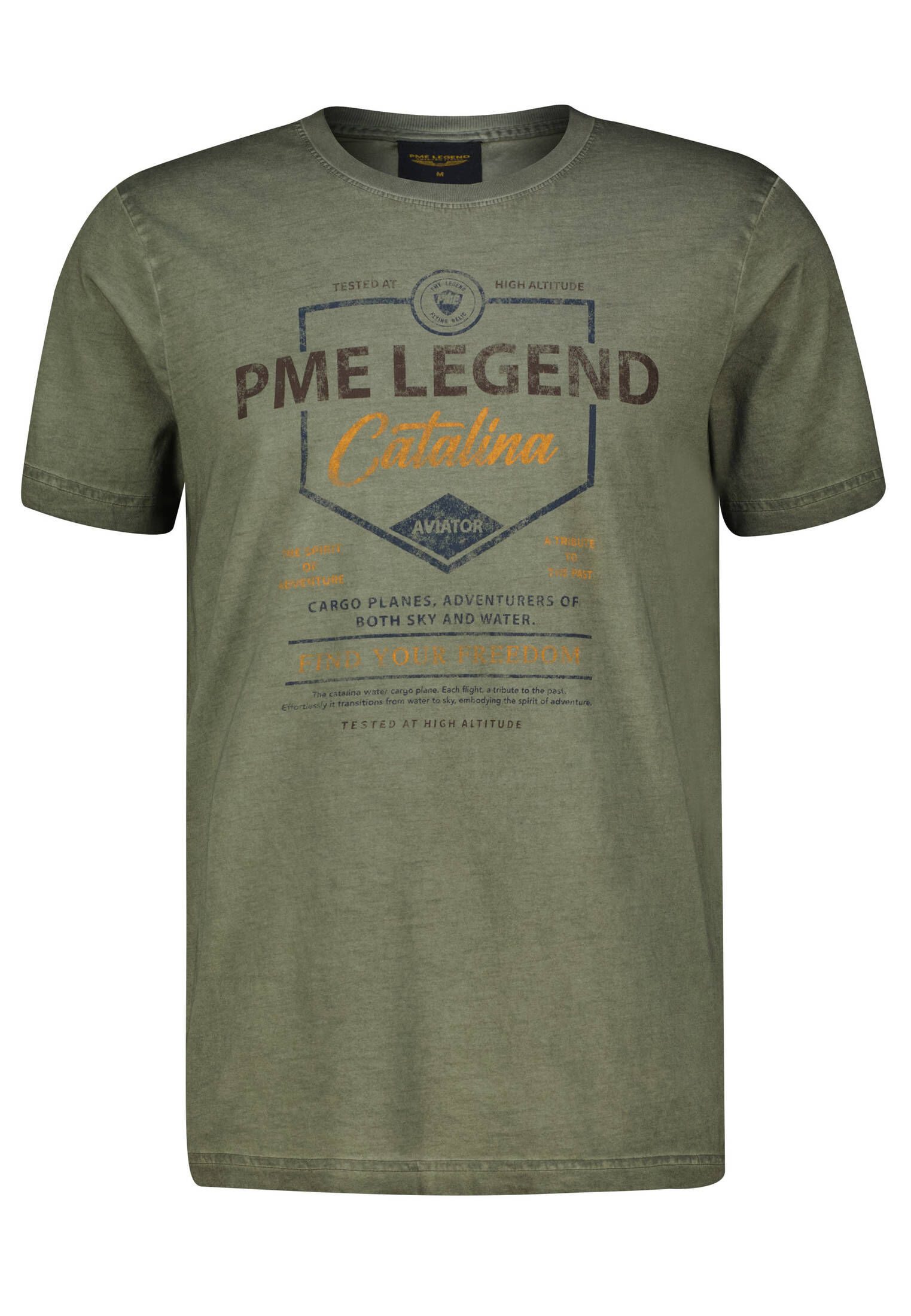 PME LEGEND T-Shirt Herren T-Shirt aus Baumwolle (1-tlg) günstig online kaufen