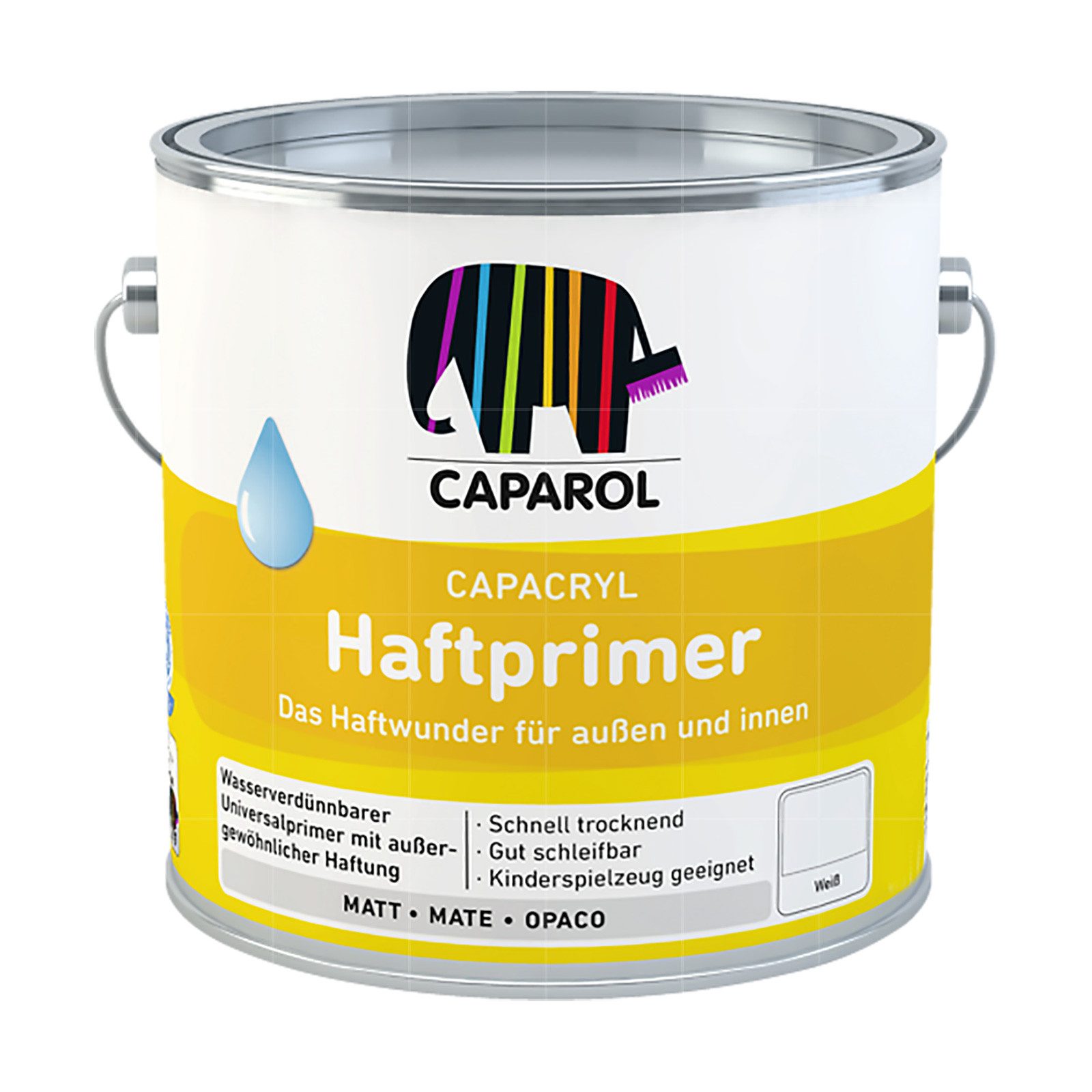 Caparol Acryl-Vorstrichgrund CAPACRYL HAFTPRIMER - 0.75 LTR (WEISS)