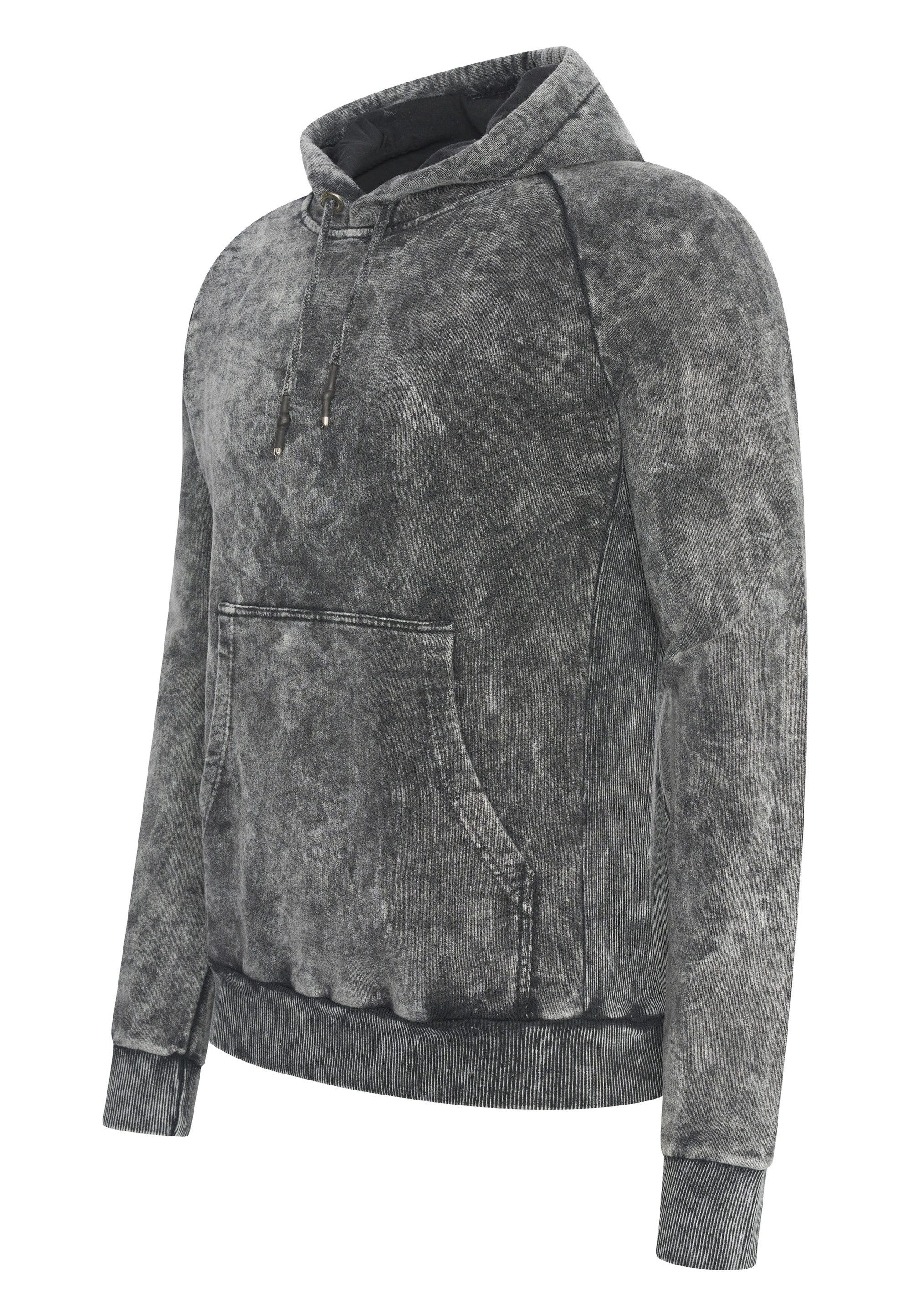 Rusty Neal Kapuzensweatshirt in verwaschenem Design