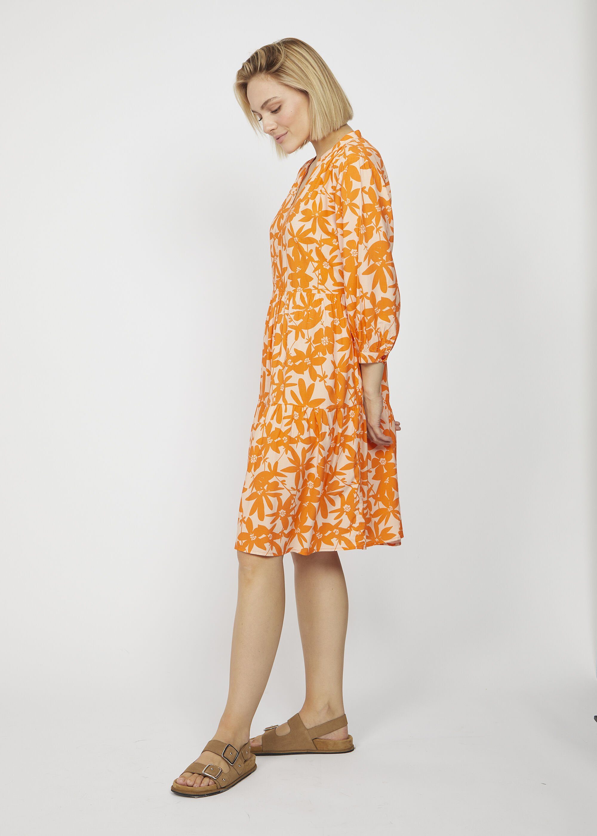 Codello Blusenkleid mit Flower Print günstig online kaufen