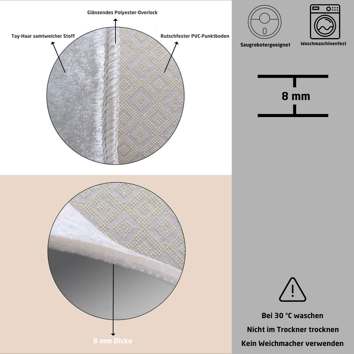 Jungengel Textilien Teppich Läufer 80x150cm & günstig online kaufen