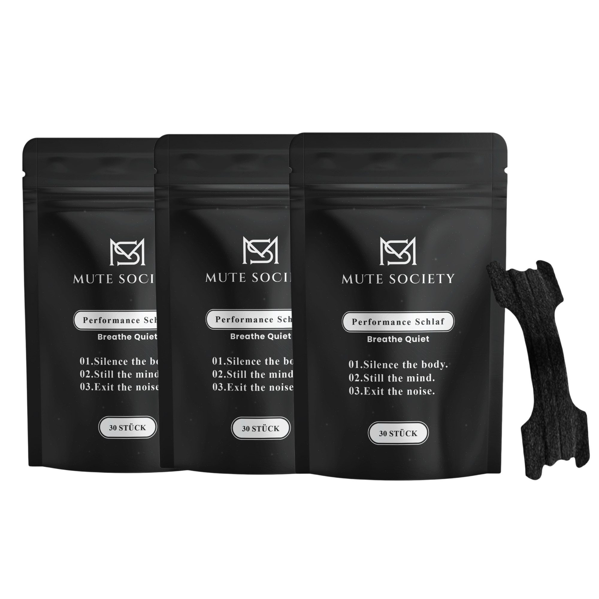 ZUKUNFTSENKEL Nasenpflaster 3er Set freies Atmen Nosestrips – 90 Stück, Anti Schnarchen (Besser durch die Nase Luft bekommen, 90 St., Mehr Nasenatmung beim Sport), Schwarze Nasenstreifen Kann Schnarchen & Mundatmung reduzieren