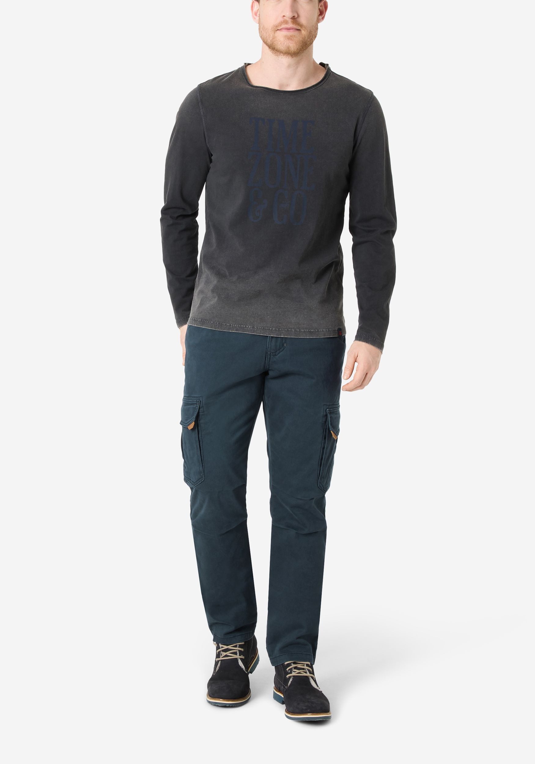 TIMEZONE Cargohose Regular Fit Taschen Baumwolle Reißverschluss (1-tlg) Reg günstig online kaufen