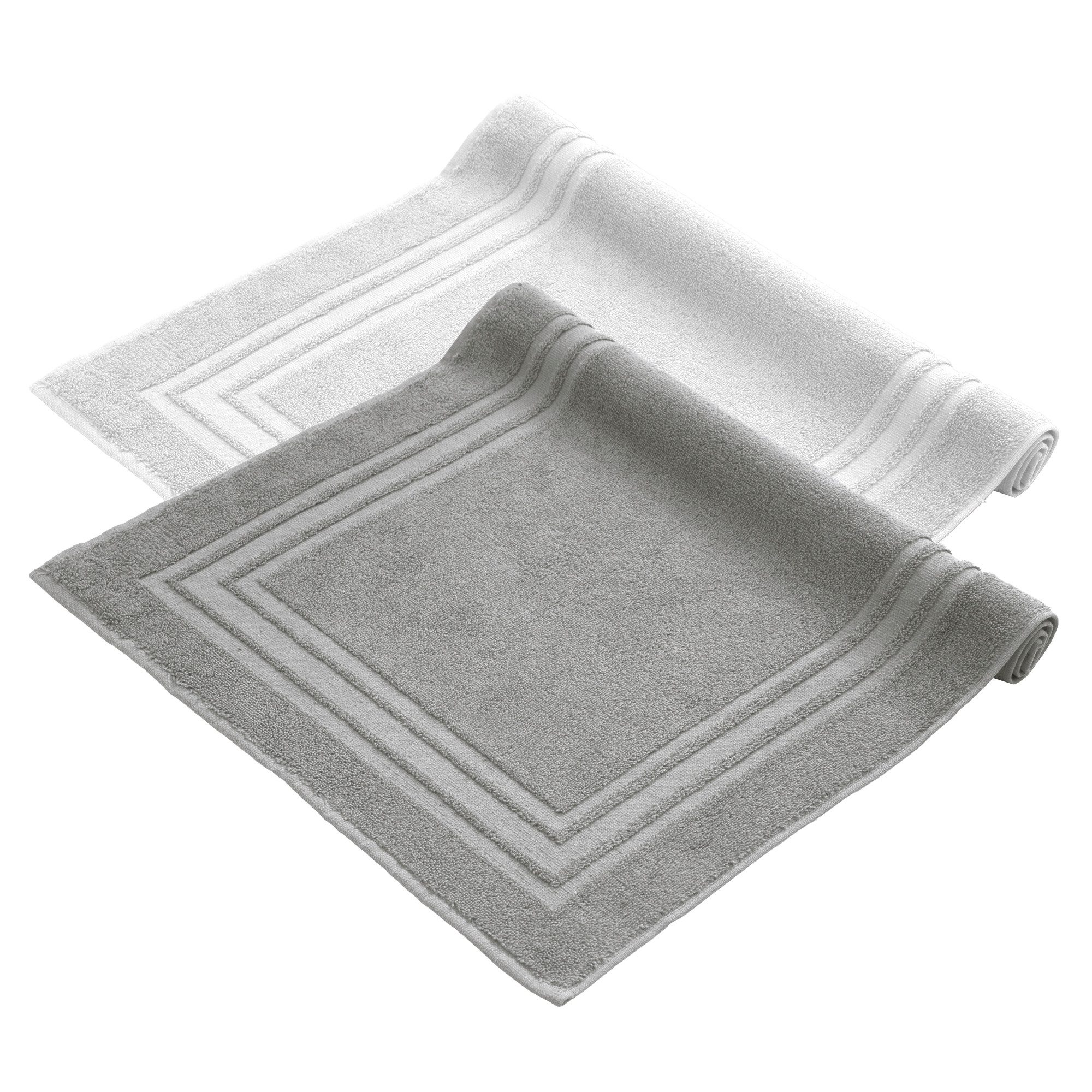 Komfortec Badematte Badvorleger aus 100% Baumwolle, günstig online kaufen