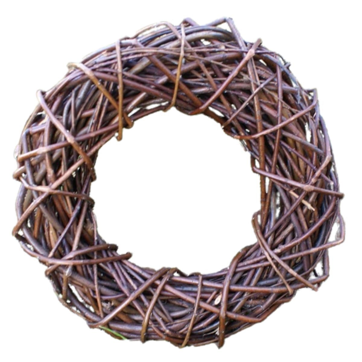 natuleo by pokuc Dekokranz Weidenkranz Natur Braun, Außendurchmesser 30 cm