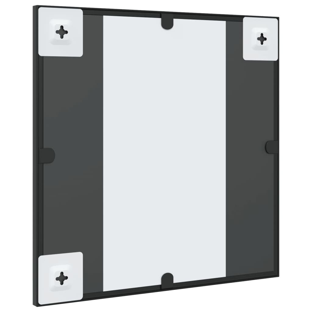 Wandspiegel cm (1-St) Quadratisch vidaXL Schwarz Eisen Spiegel 40x40