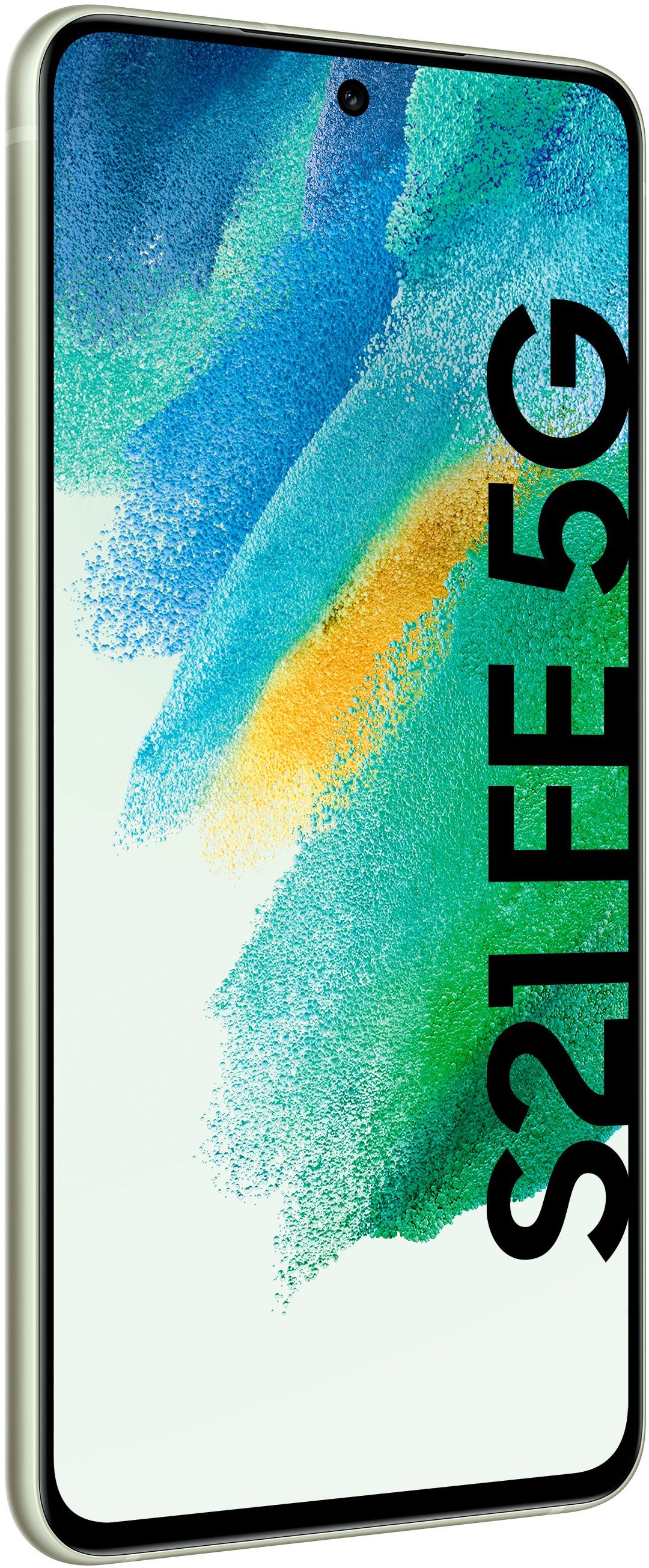 Samsung Galaxy S21 FE 5G 128 Kamera) cm/6,4 (16,29 Speicherplatz, GB Smartphone Zoll, Olive MP 12
