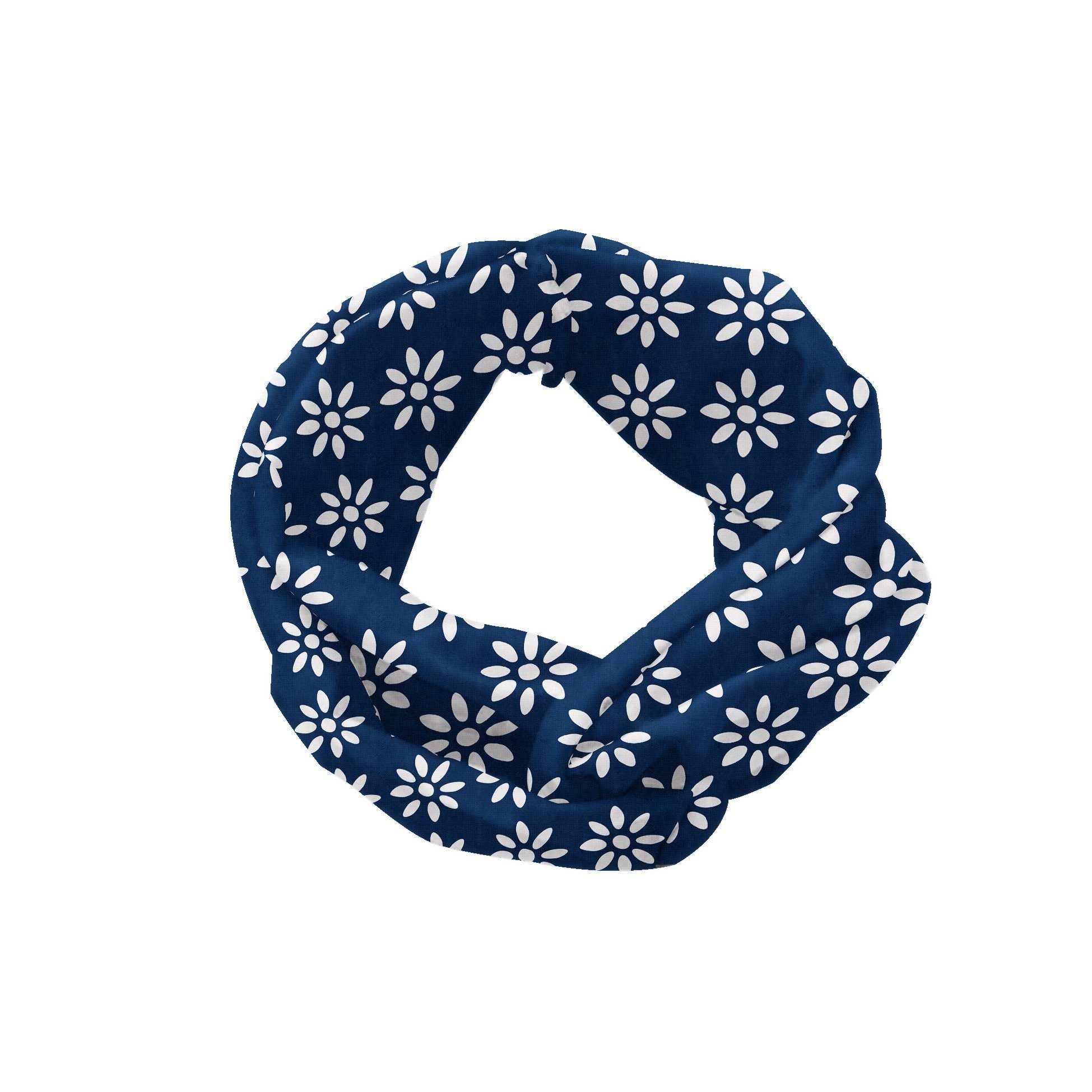 Abakuhaus Stirnband Elastisch und Angenehme wie blau alltags Blumen Daisy accessories Navy