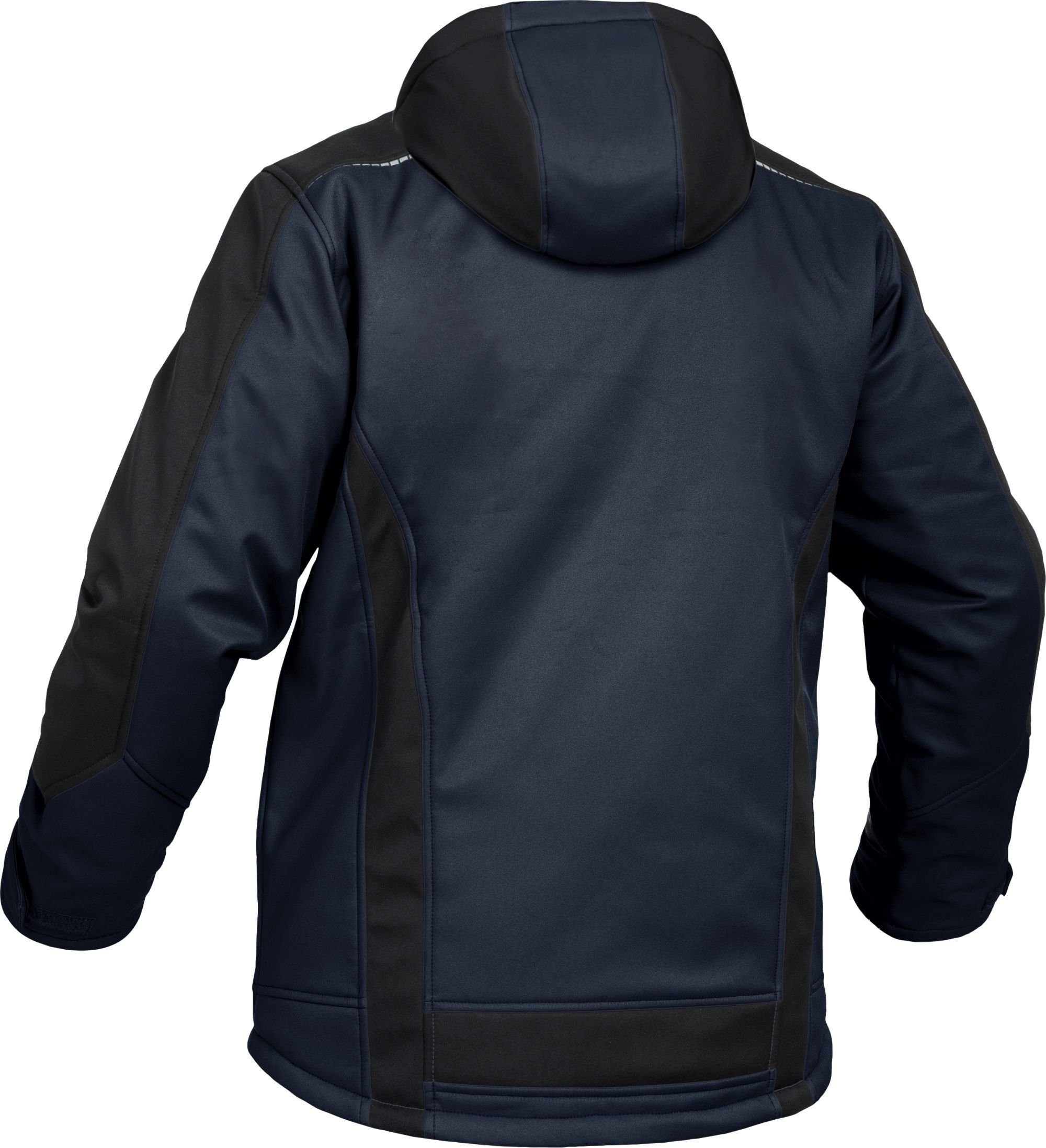 marine/schwarz Herren Softshelljacke Leibwächter Softshelljacke Flex-Line