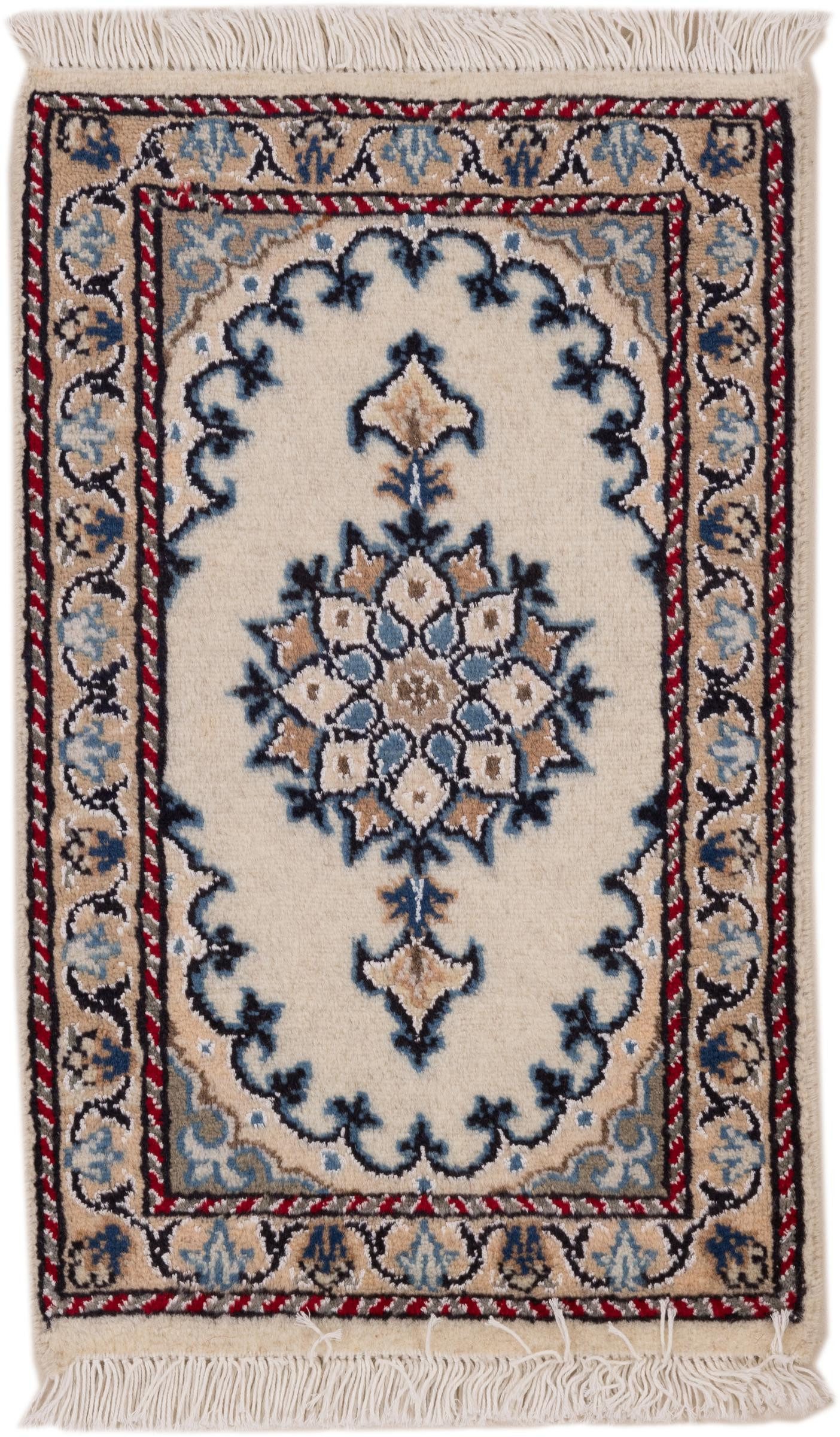 Nain Trading Orientteppich Nain 41x59 Handgeknüpfter Orientteppich / Perserteppich, rechteckig, Höhe: 12 mm