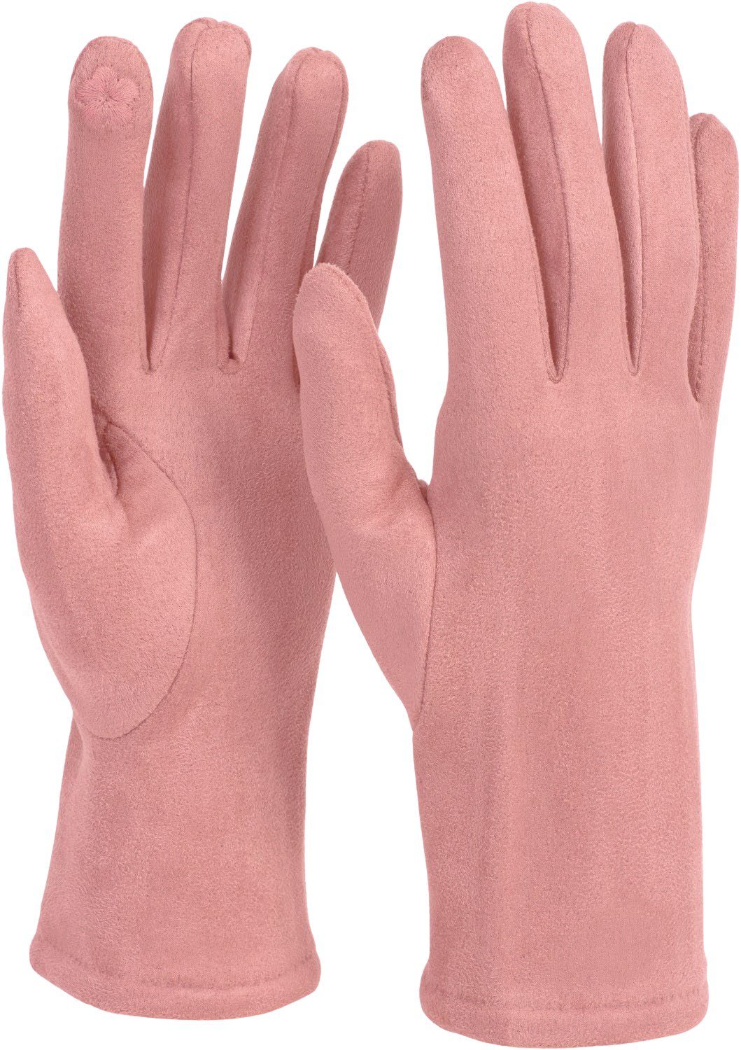 styleBREAKER Strickhandschuhe Touchscreen Stoff Handschuhe mit günstig online kaufen