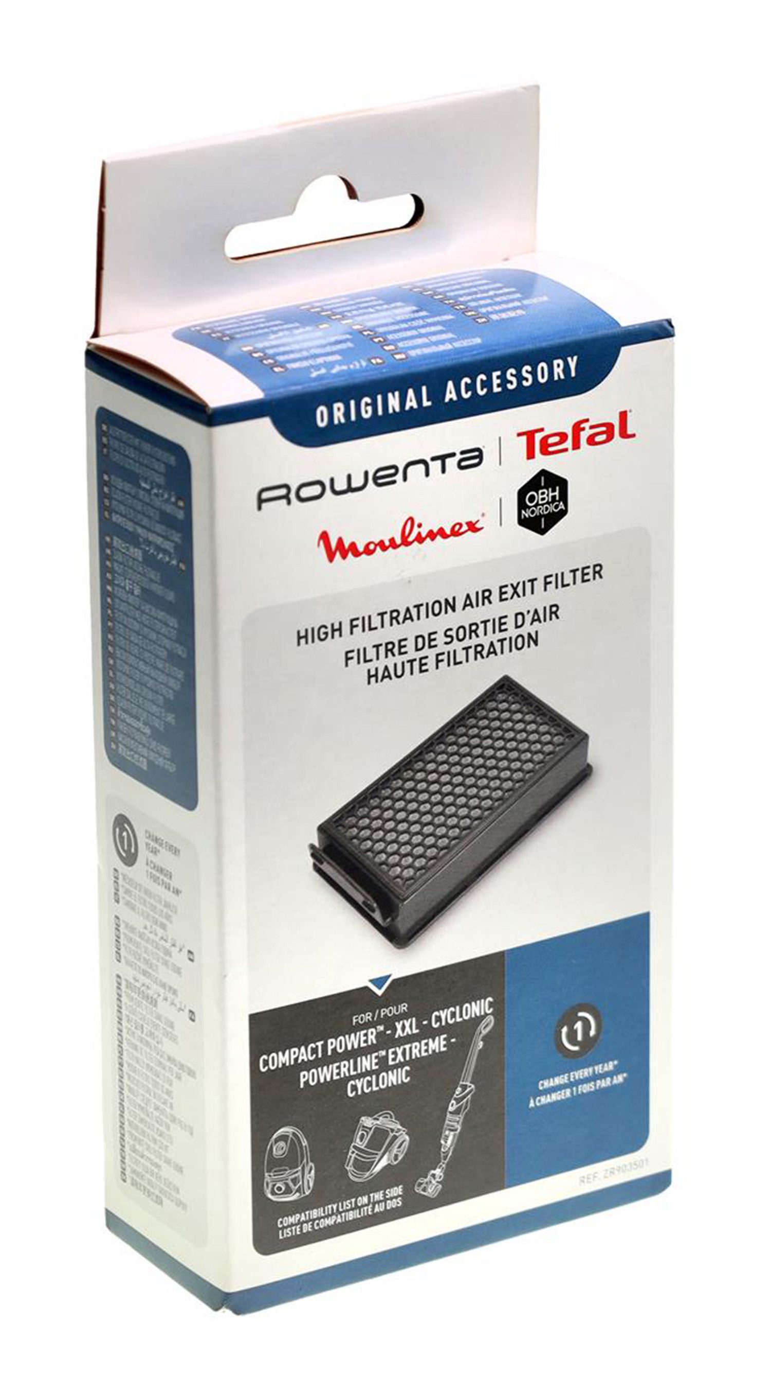 Rowenta Ersatzfilter Rowenta ZR903501 Filter für Staubsauger (siehe Beschreibung)