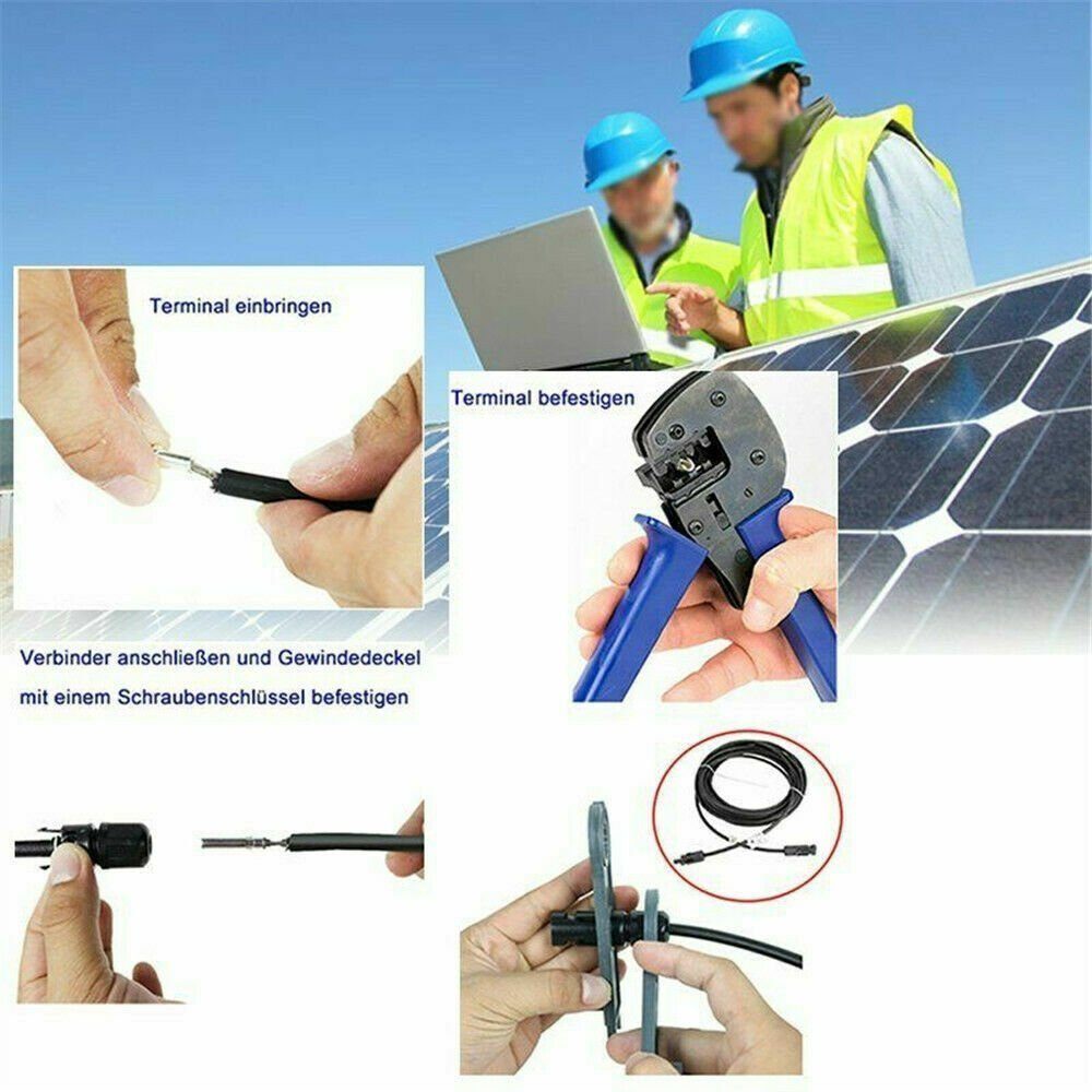 Song Solar Solaranlage MC4 Solar für Buchse, für Schaltkästen Kabelverbindung Wechselrichter&Balkonkraftwerk&Kabel Geeignet