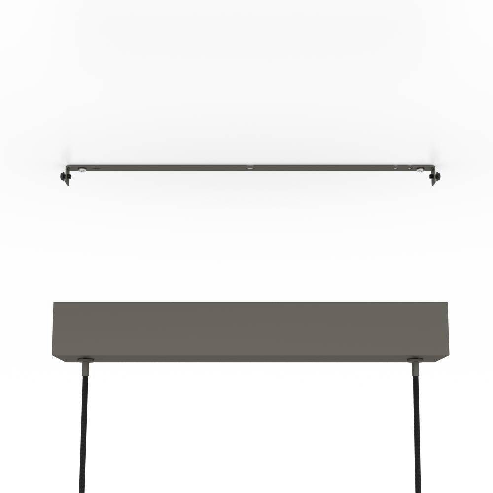 EGLO Hängeleuchte LISCIANA, LED wechselbar, Warmweiß, FSCM70HB, Aluminium in braun und Holz in Walnuss-Optik, Lampe