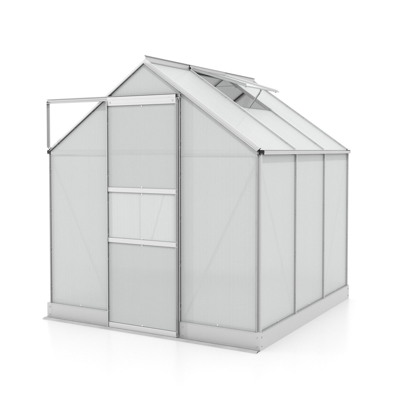 Vitavia Gewächshaus Apollo 3800 silberfarben | Rabatt: 11%