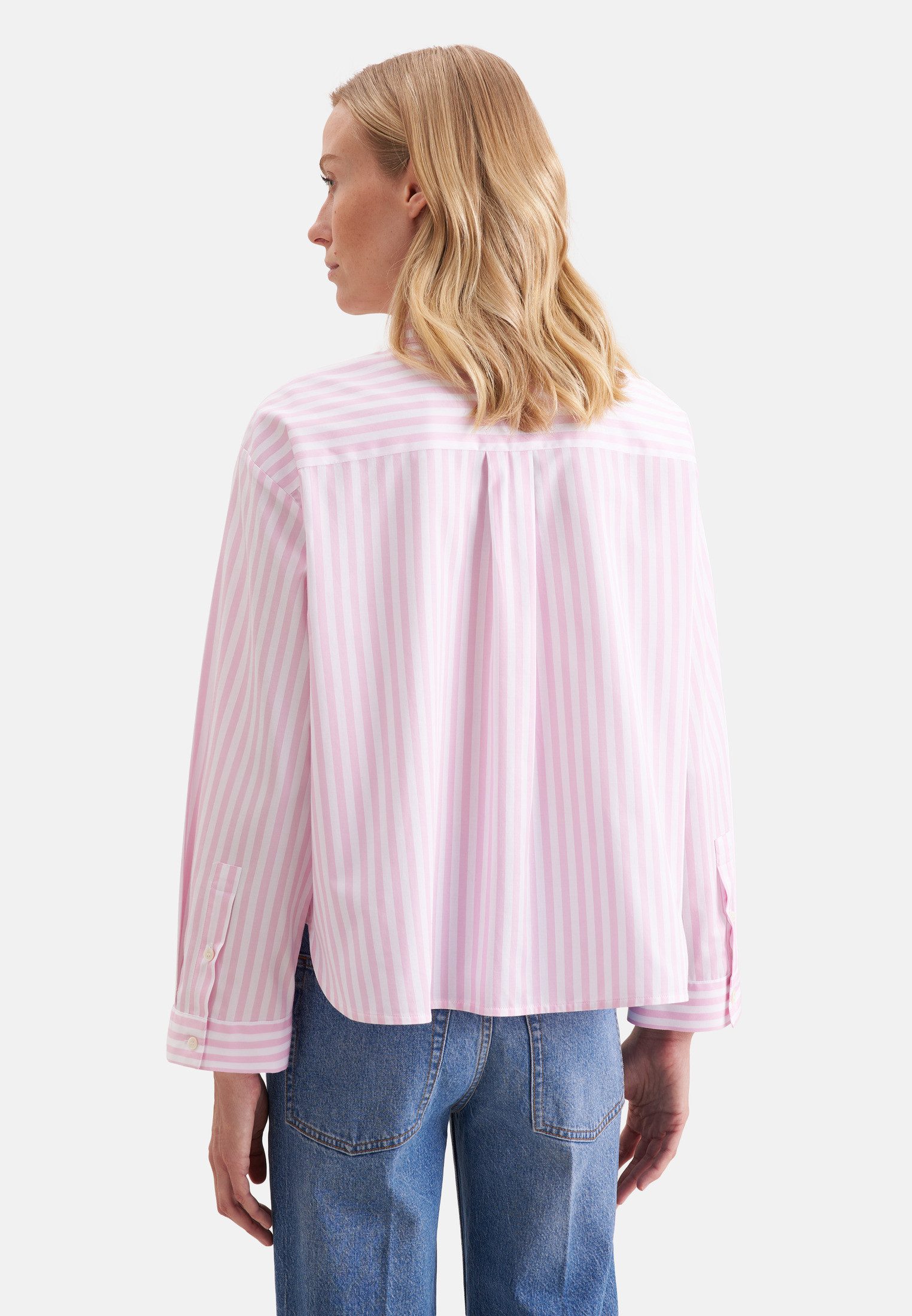 seidensticker Klassische Bluse 1/1 Kragen Gestreift