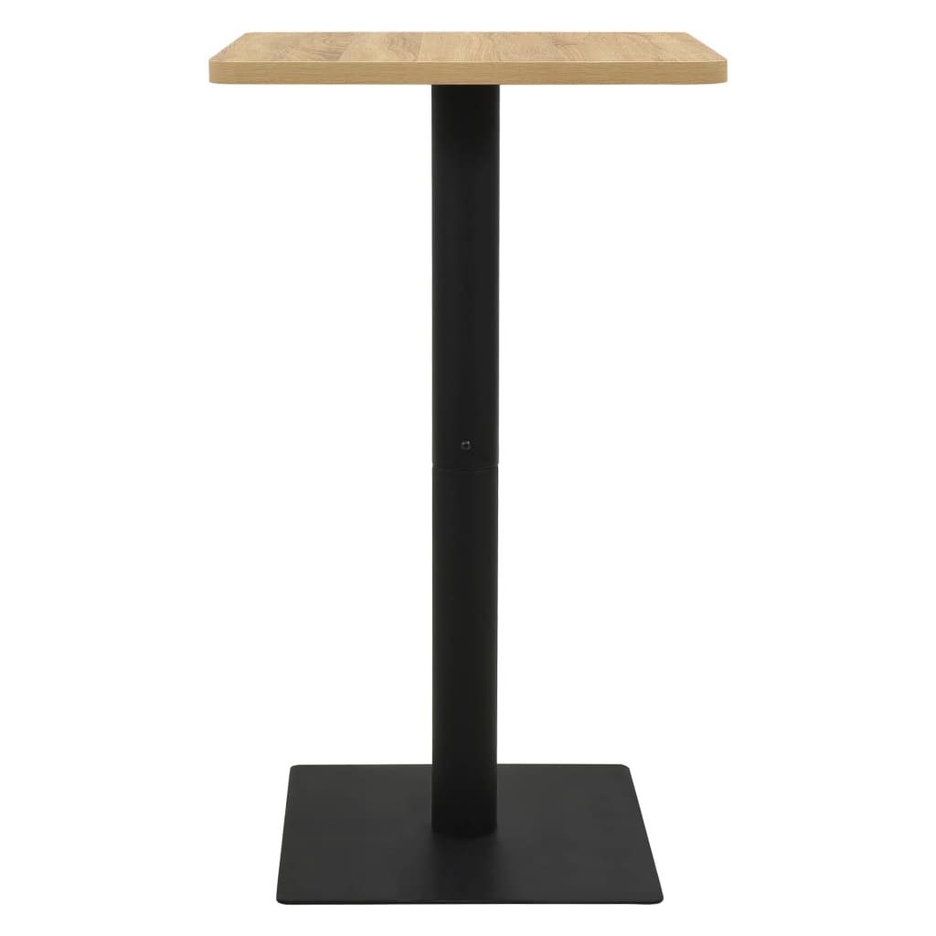 vidaXL Esstisch Bistrotisch Eichefarben 70x70x107 cm günstig online kaufen