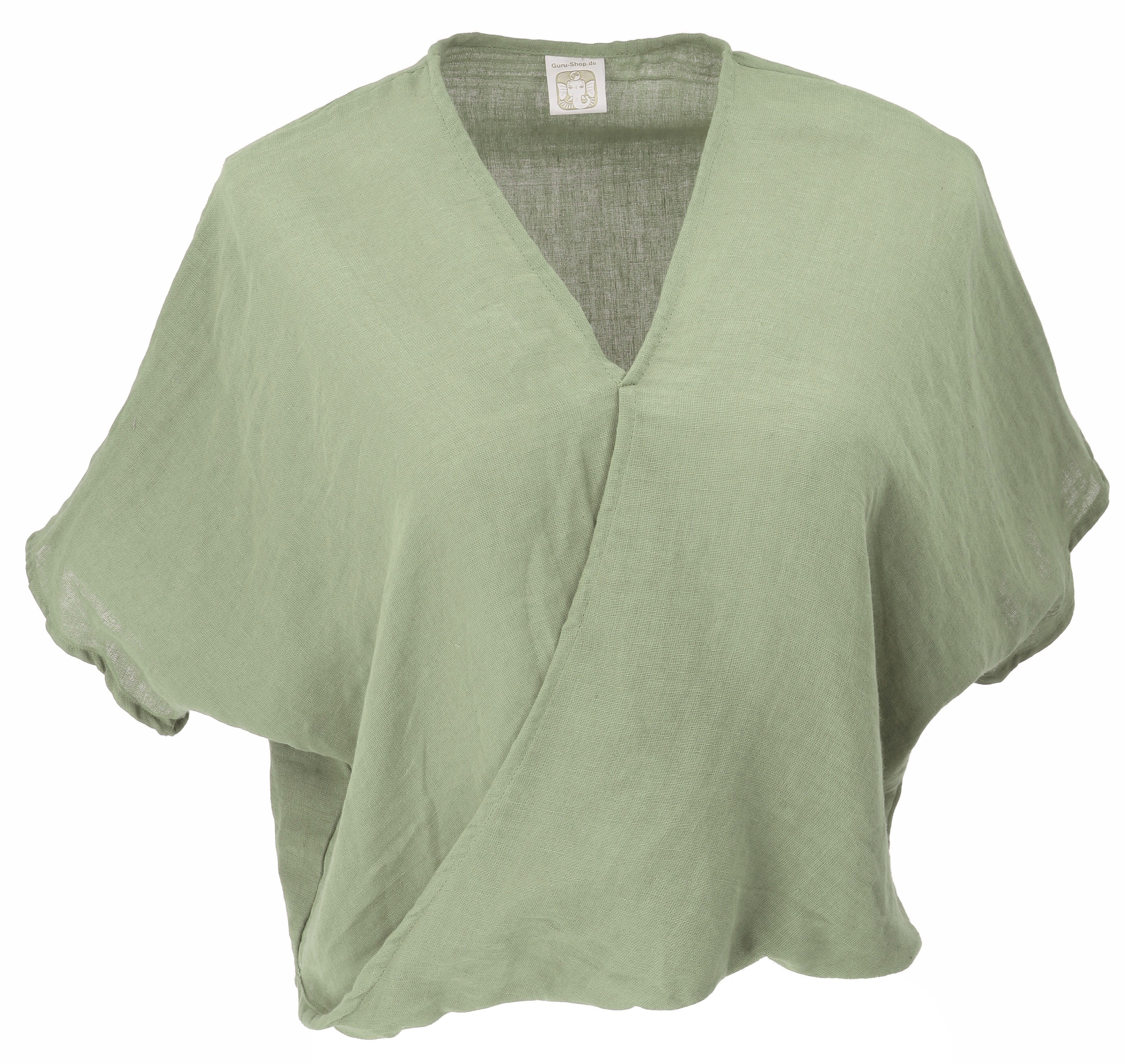 Guru-Shop Longbluse Musselin Boho Bluse, oversize günstig online kaufen