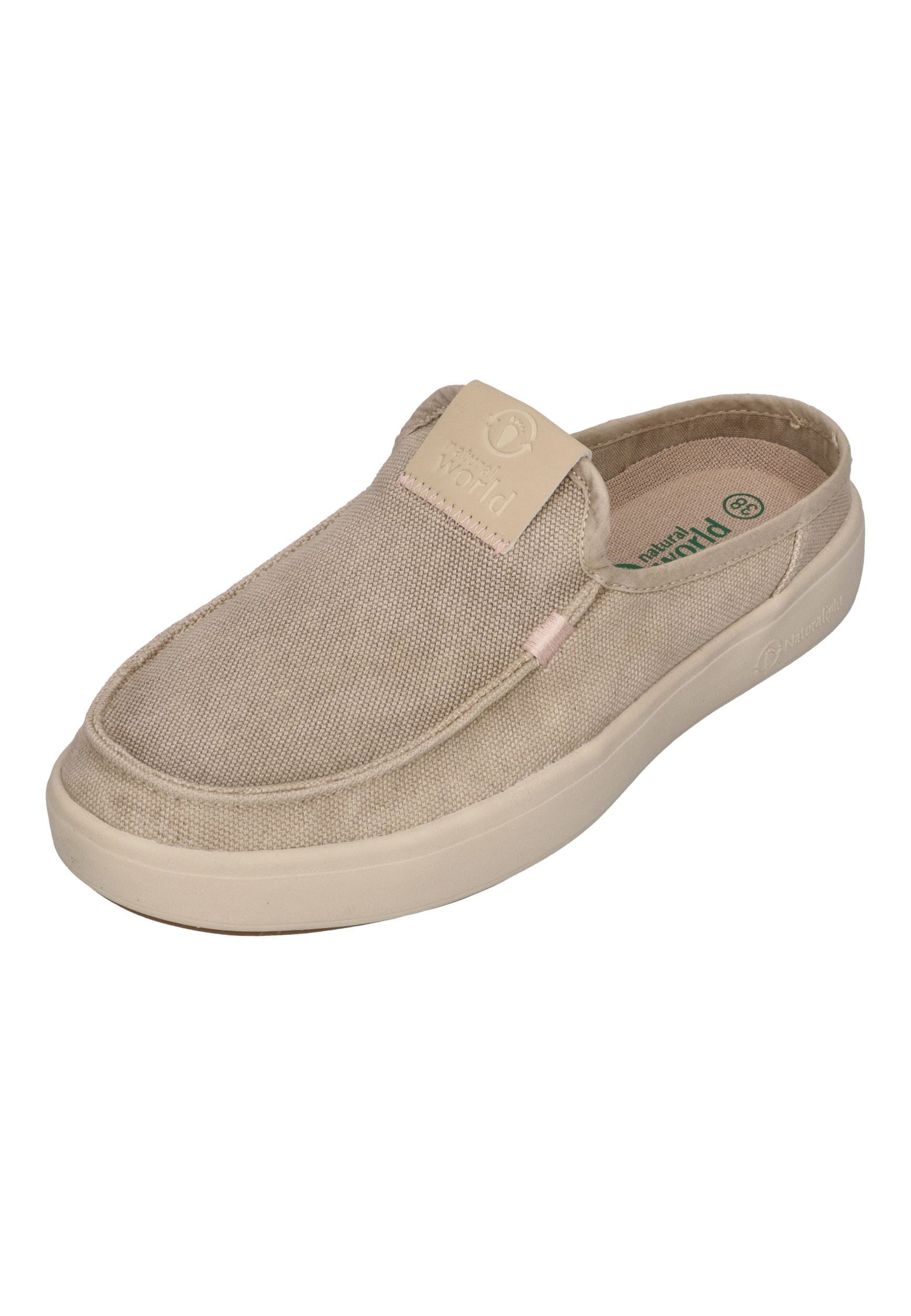 Natural World PINET 8467 Pantolette Beige 721