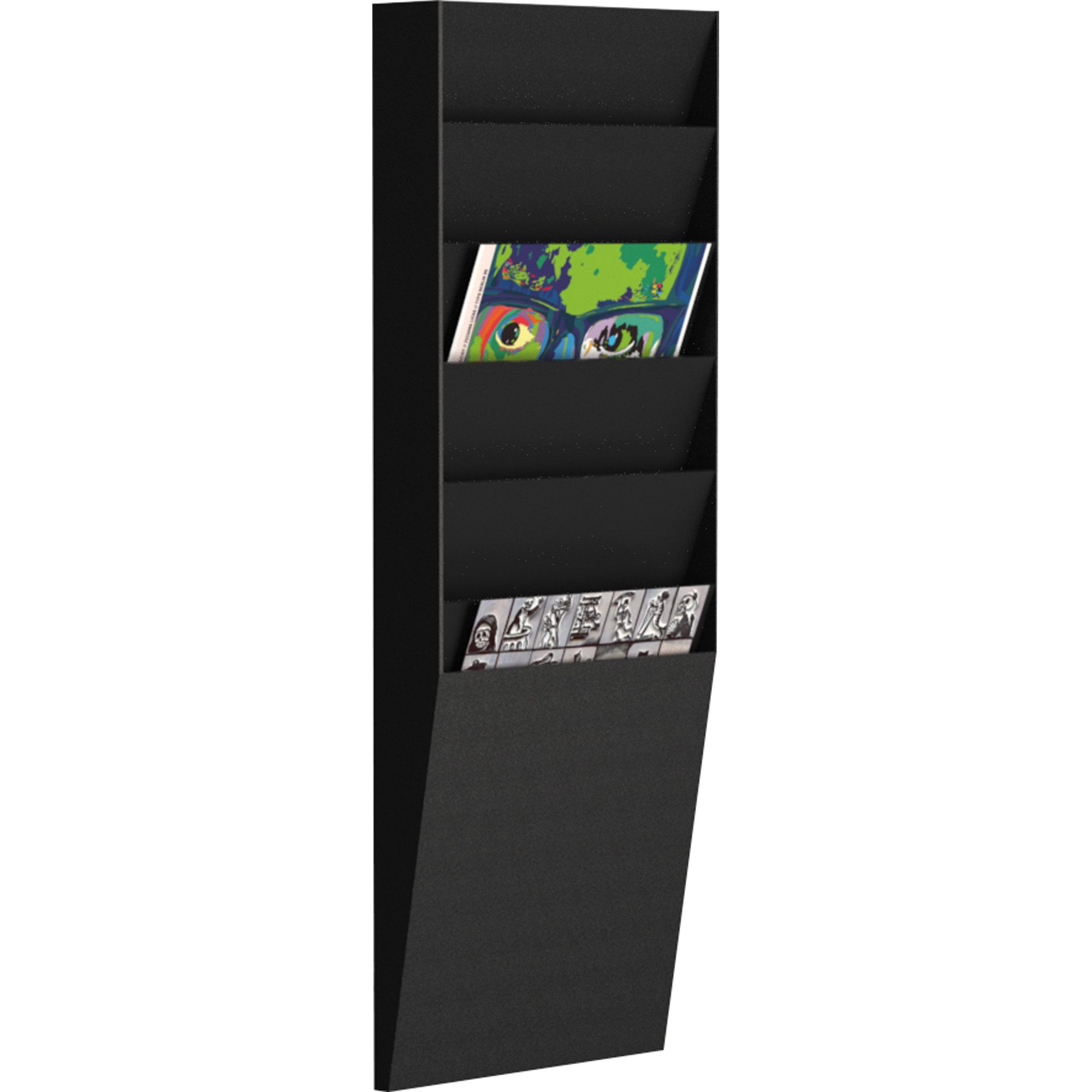 Stehsammler Wand-Sortiertafel V 6F A4V1X6.01 DIN A4 schwarz