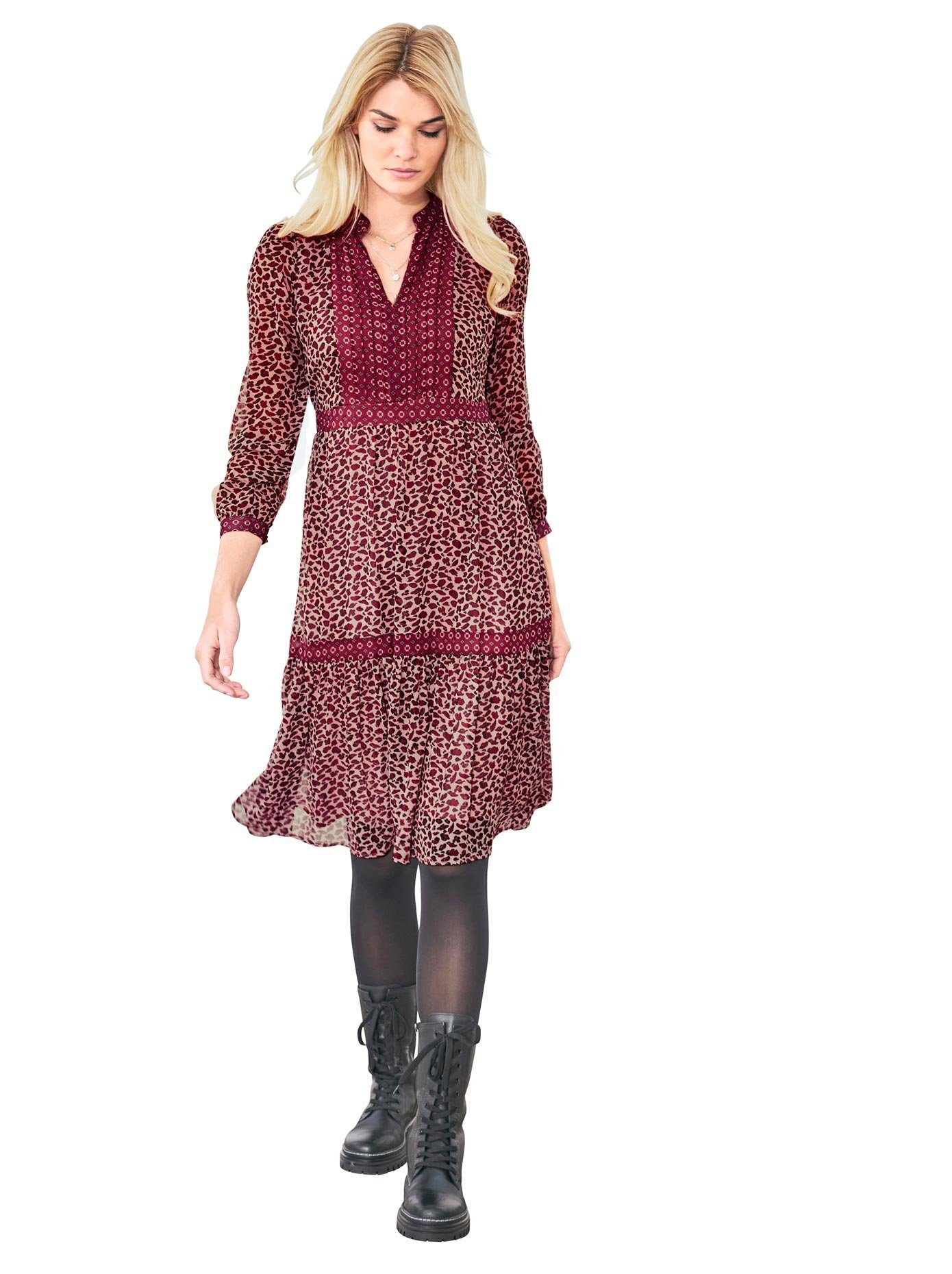 heine Druckkleid »Druck-Kleid« online kaufen | OTTO
