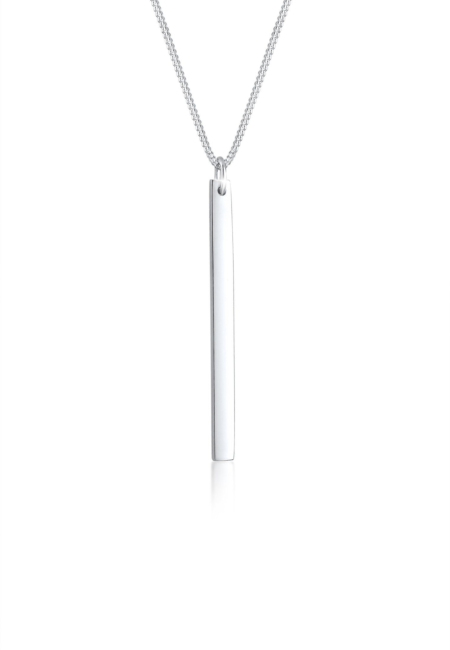 Elli Kette mit Anhänger Panzerkette Geo Symbol Stab Layer Cool 925 Silber günstig online kaufen