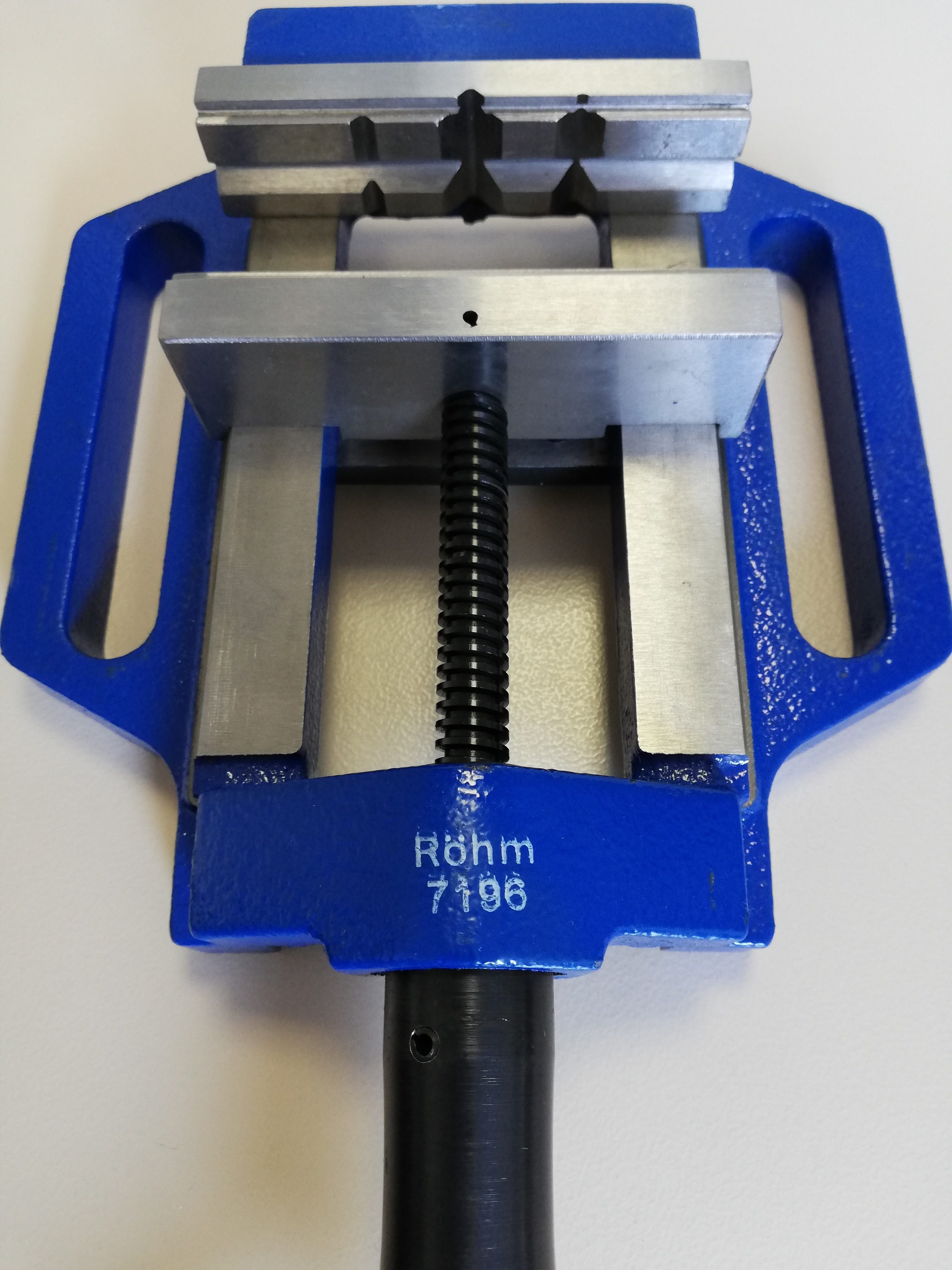 Röhm Schraubstock Röhm 7196 Bohrmaschinen Schraubstock BSH, Größe 3, Backenbreite 100 mm