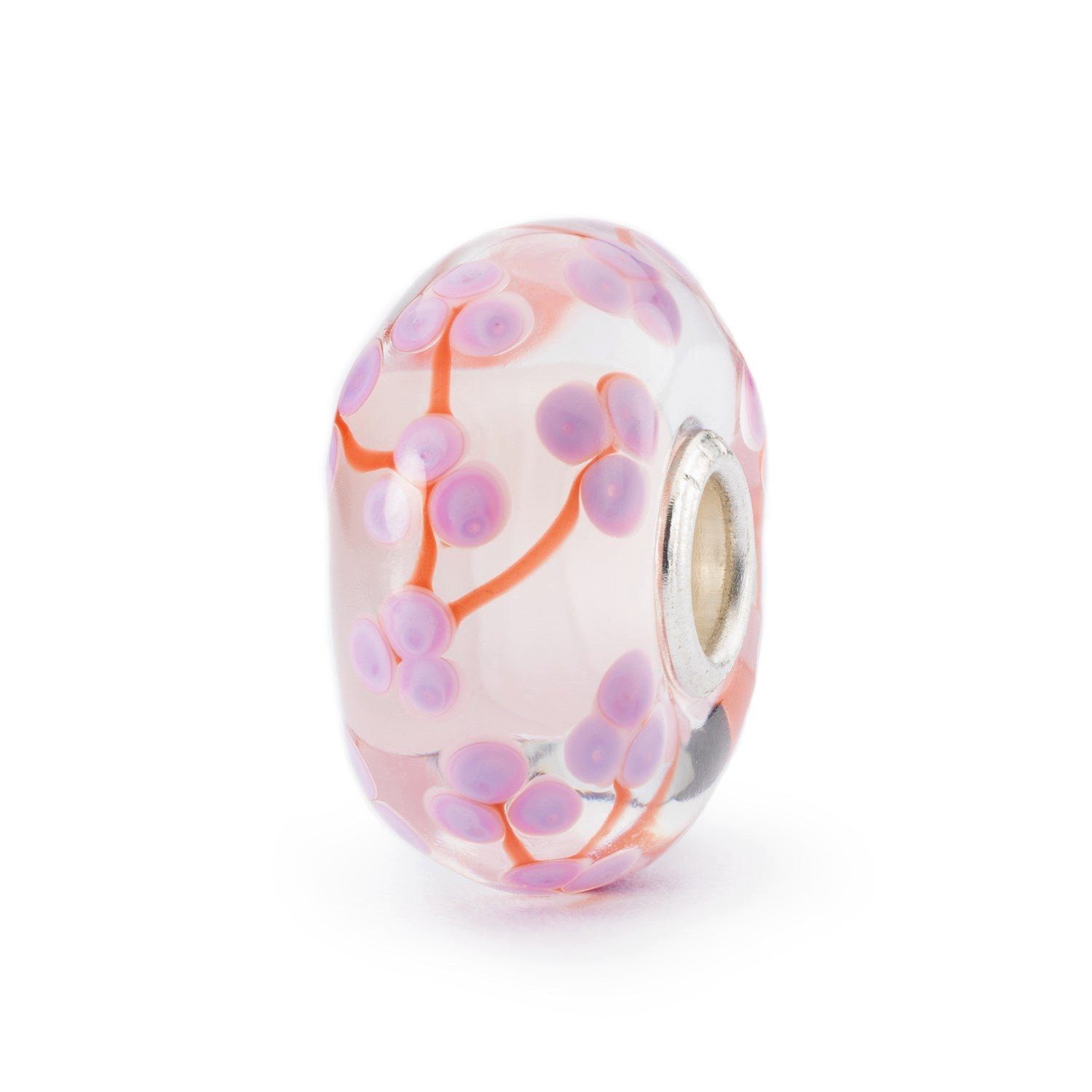 Trollbeads Bead Pfirsichblüte - People's Bead 2022, TGLBE-20352