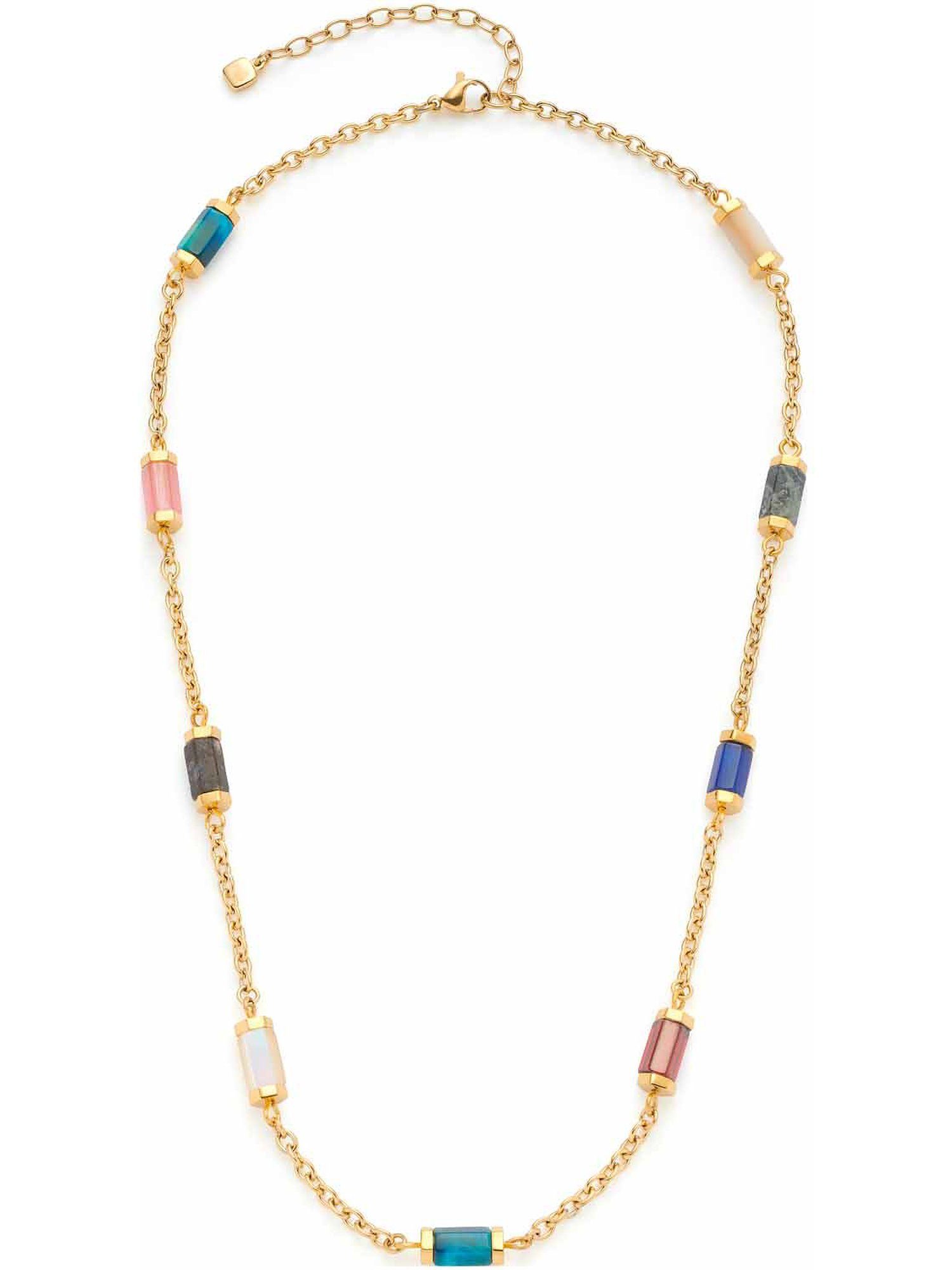 LEONARDO Edelstahlkette Leonardo Damen-Kette Edelstahl Jaspis günstig online kaufen
