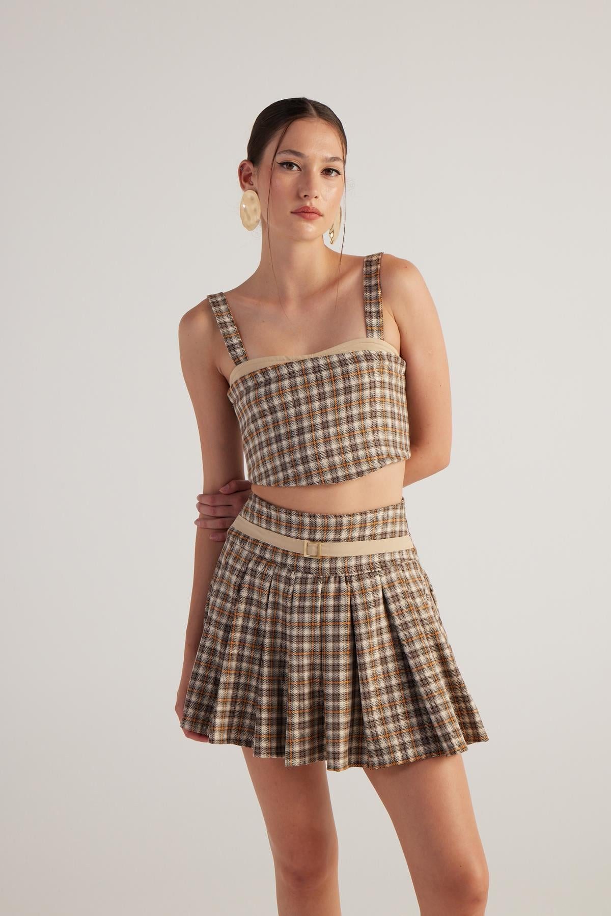 HOLLY LOLLY Karierter Merida Bustier