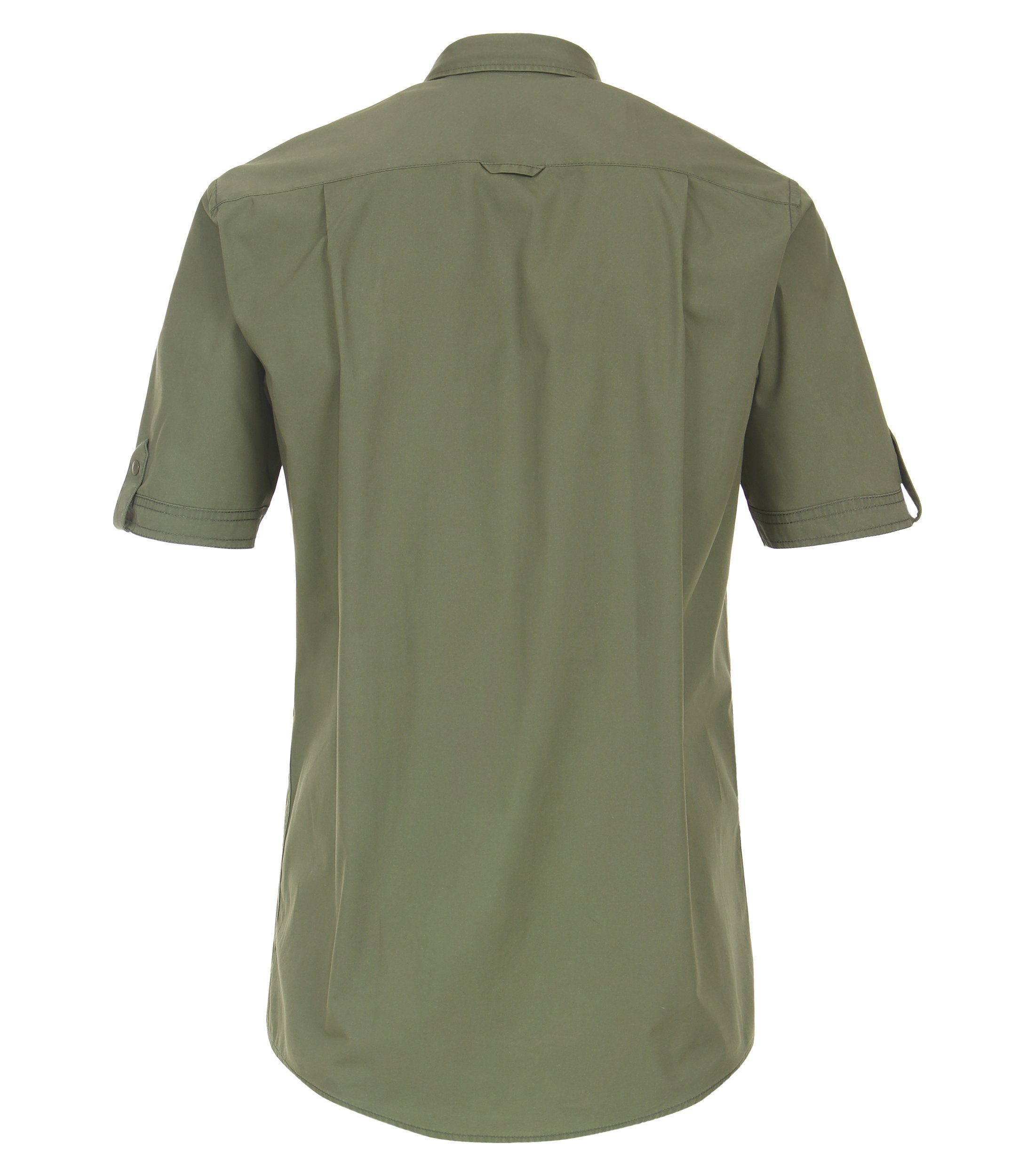 Redmond Kurzarmhemd uni Comfort Fit günstig online kaufen