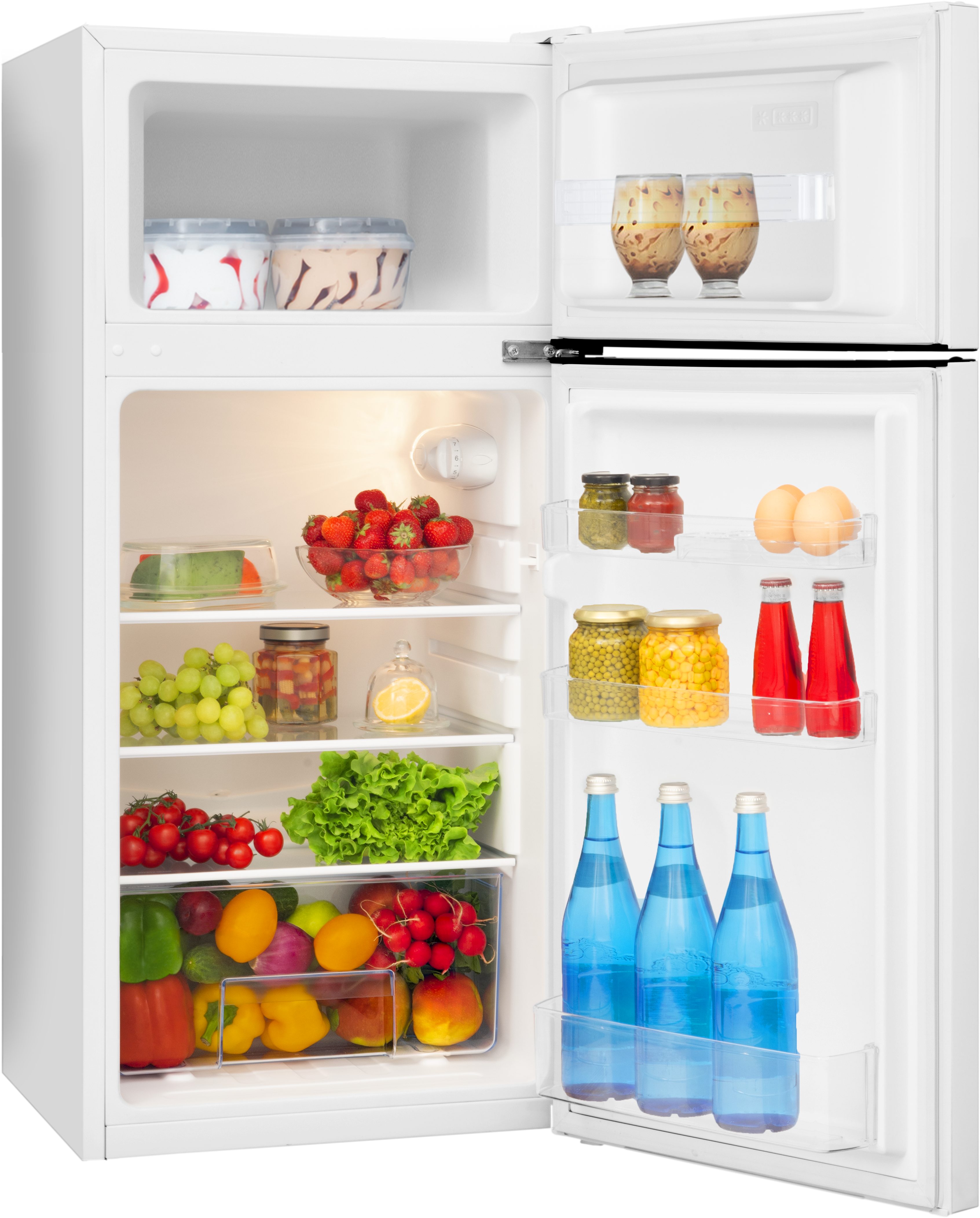 Amica Kühl-/Gefrierkombination DT 371 150 W, 104,5 cm hoch, 47,4 cm breit – Bild 4 von 5