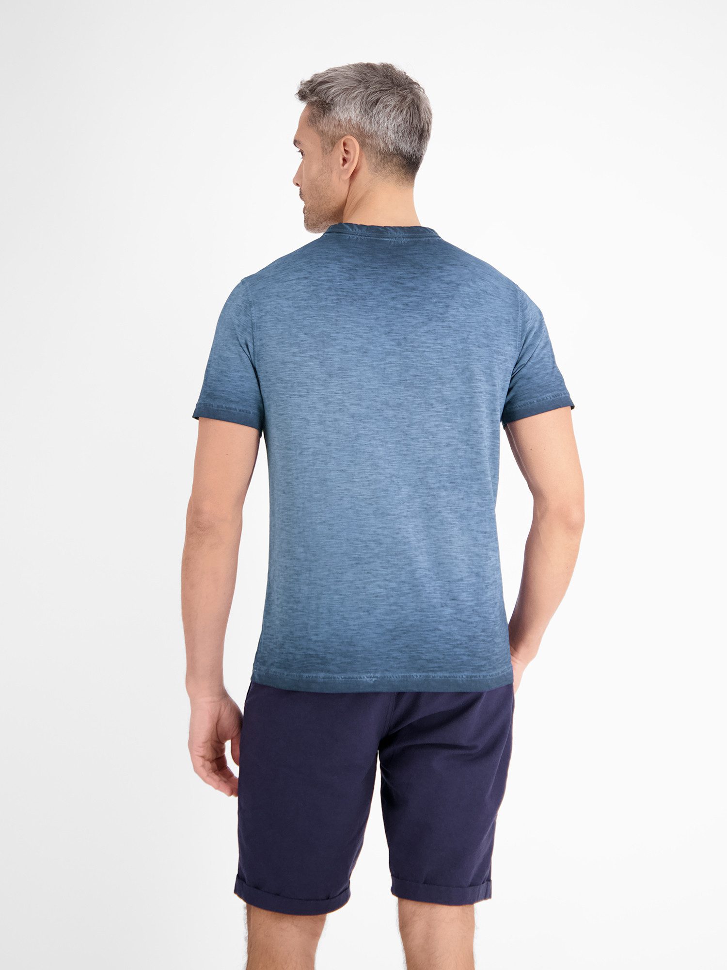 LERROS T-Shirt Modisches Herren T-Shirt mit Brustprint