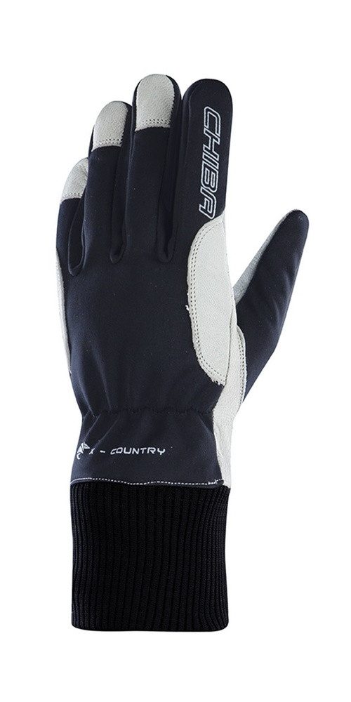 Chiba Multisporthandschuhe Winterhandschuhe Nordic Plus (Puller-Anziehhilfe) dunkelgrau/schwarz