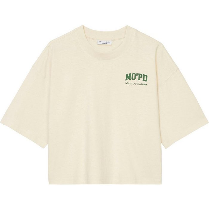 Marc O'Polo DENIM T-Shirt in kurzem cropped und boxy Schnitt