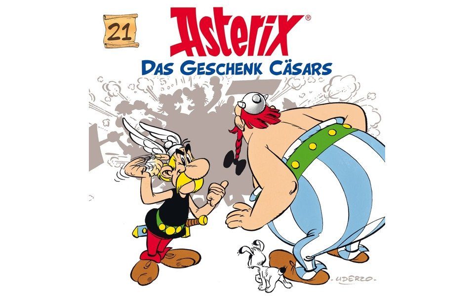 Hörspiel-CD Asterix 21 - Das Geschenk Cäsars