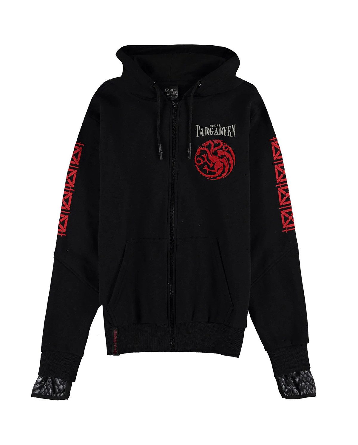 Game of Thrones Kapuzensweatshirt House Of The Dragon Targaryen Drachen Hoodie