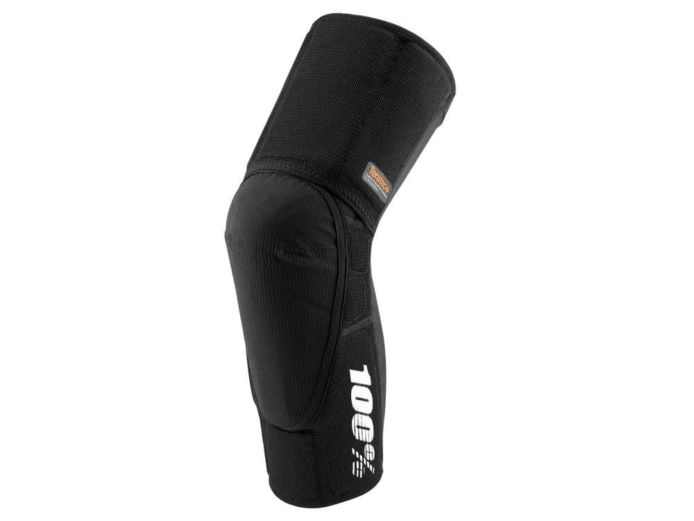 Knieschutz 100% Teratec Plus knee guards S black - komfortabler Knieprotektor mit