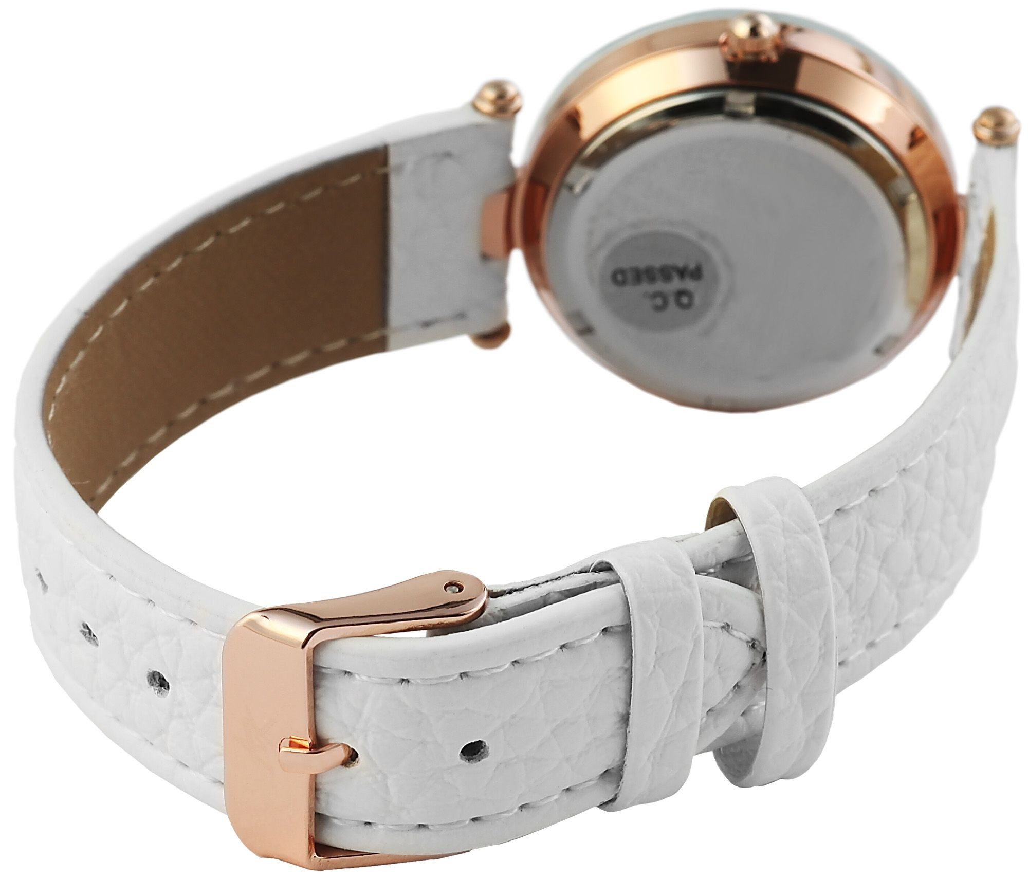 AKZENT Quarzuhr Crystal-Besatz